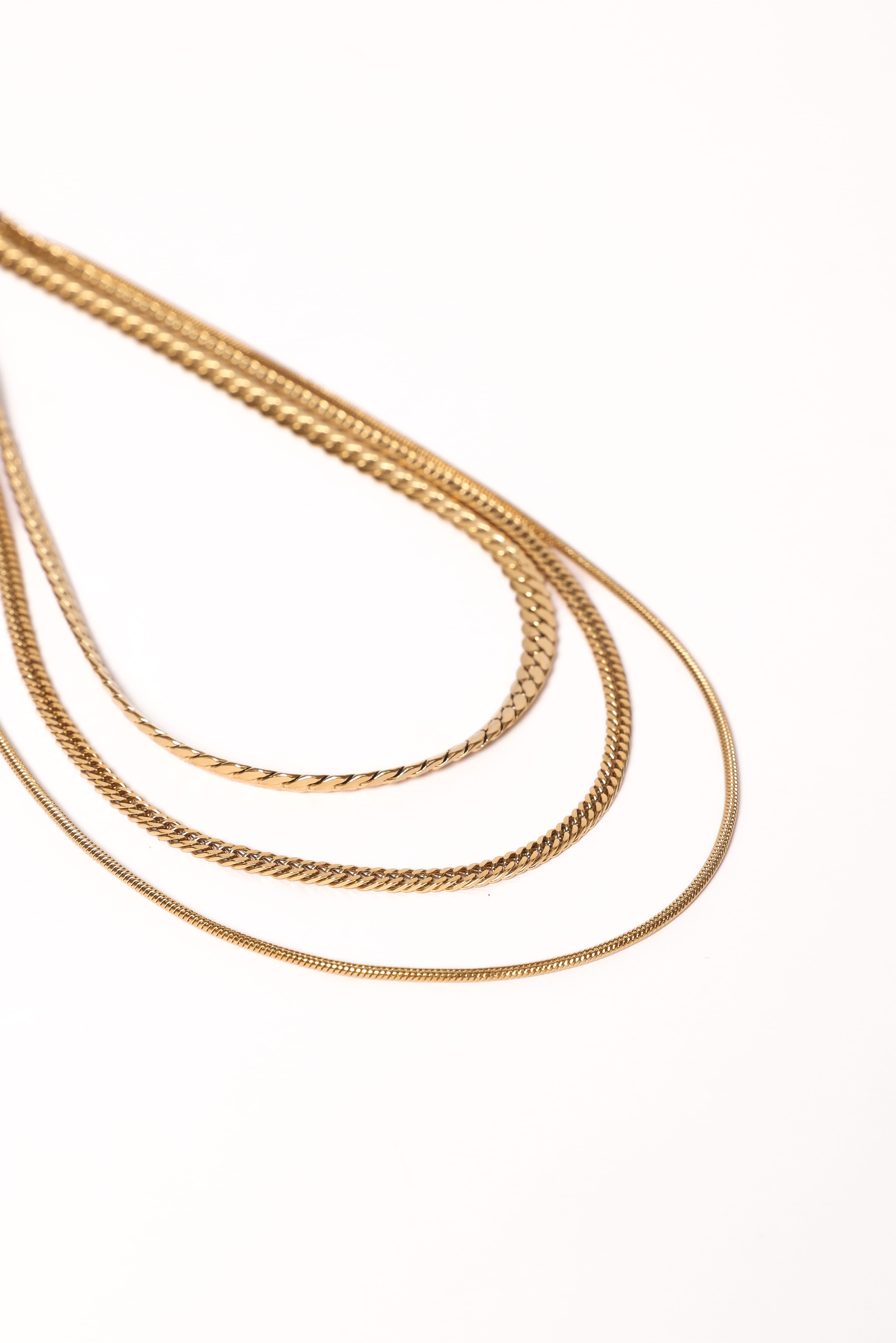 Logan Necklace - Gold