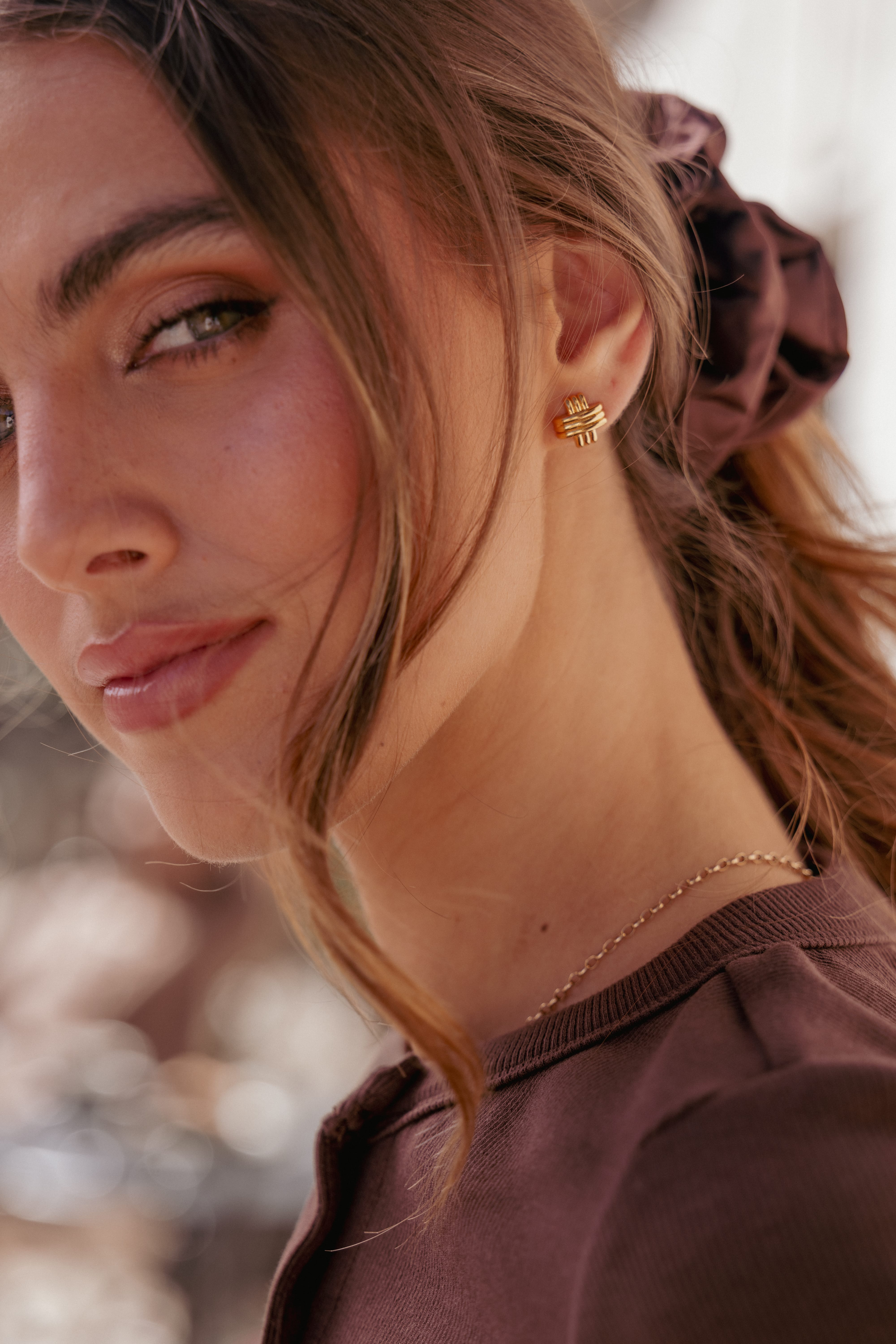 Lorna Earrings - Gold