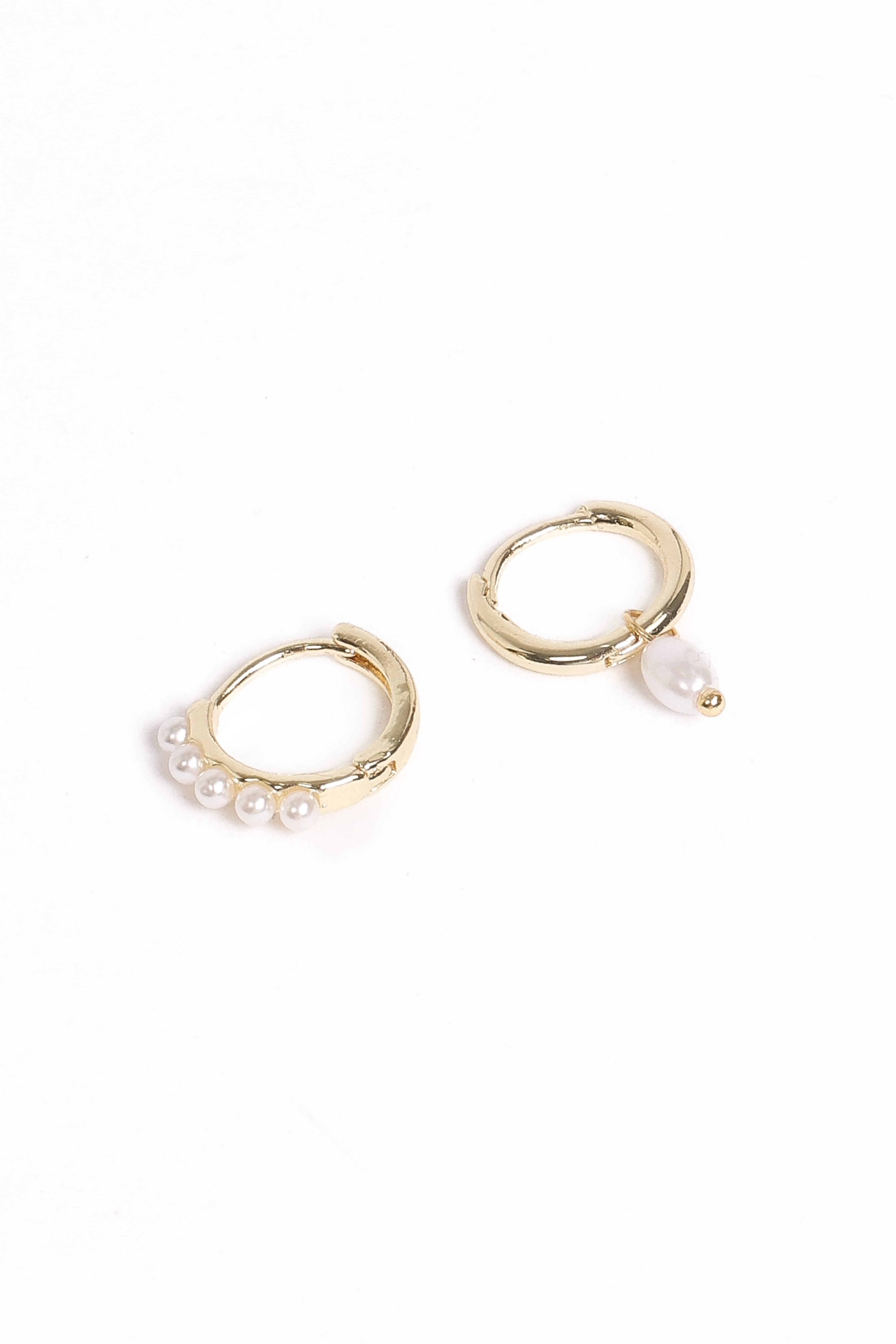 Maracuja Earring Set - Gold/Pearl