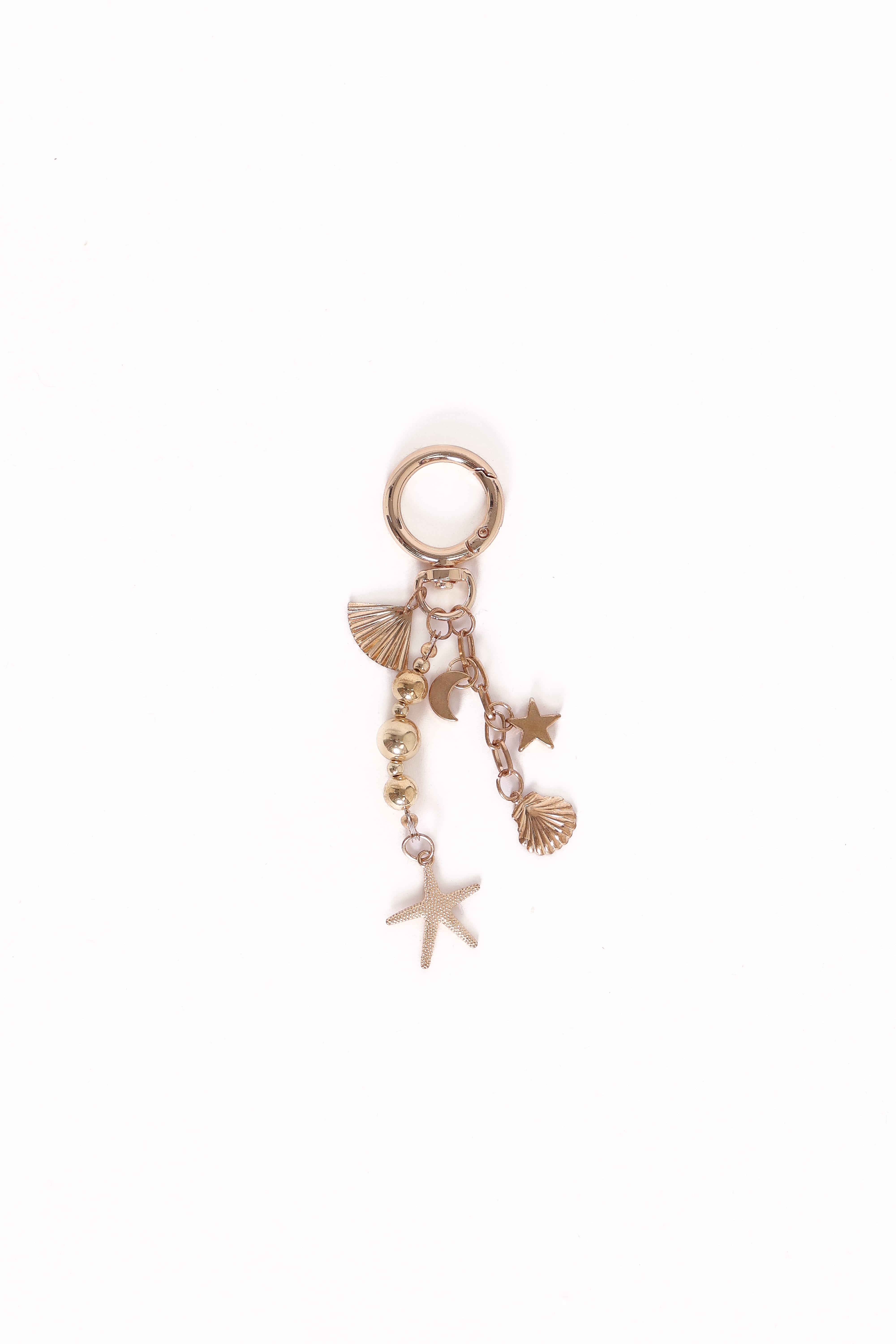 Marina Bag Charm - Gold