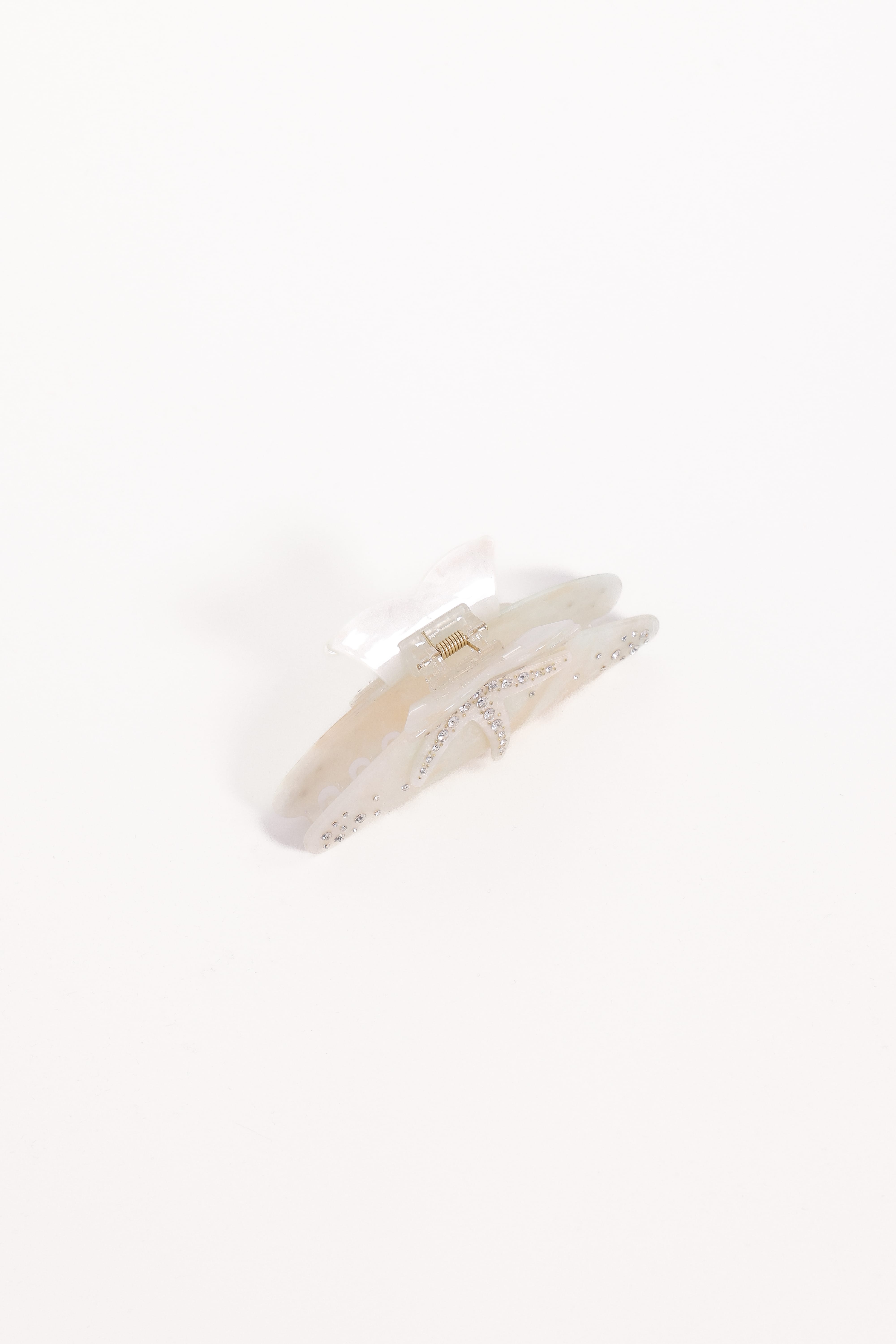 Myrtle Hair Clip - Pearl