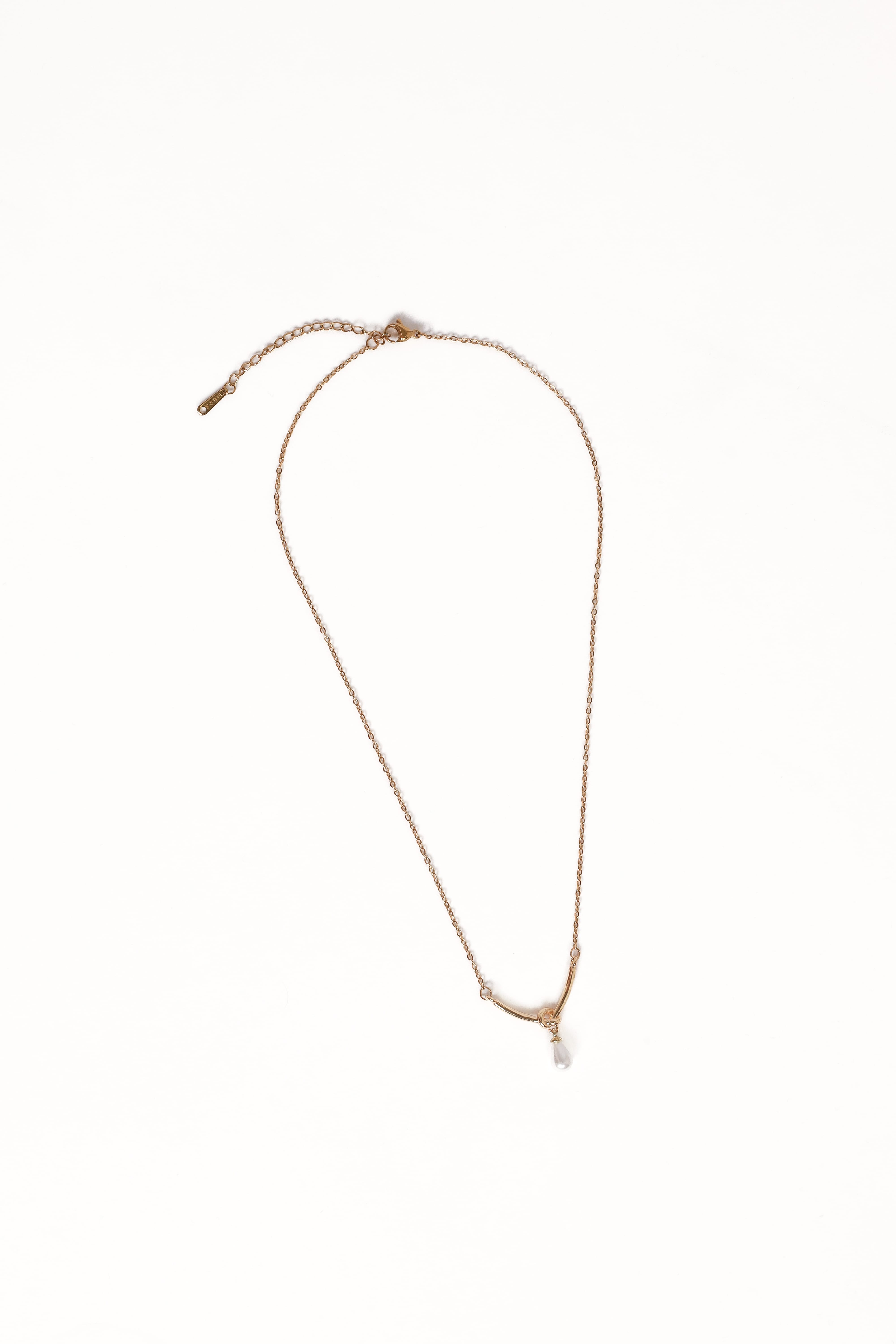 Nusa Necklace - Gold/Pearl