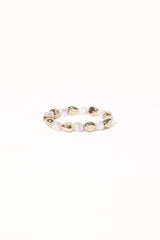 Phoenix Bracelet - Gold/Pearl