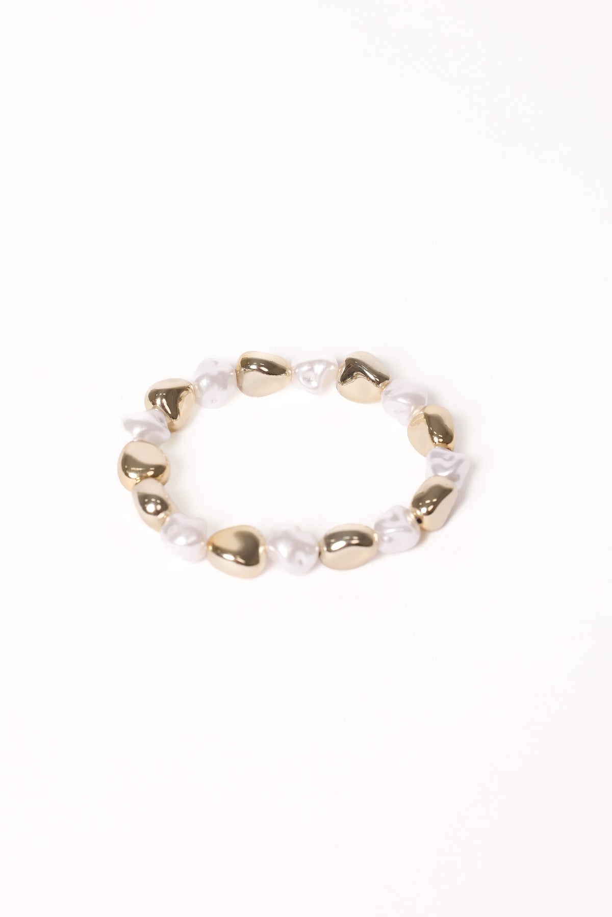 Phoenix Bracelet - Gold/Pearl