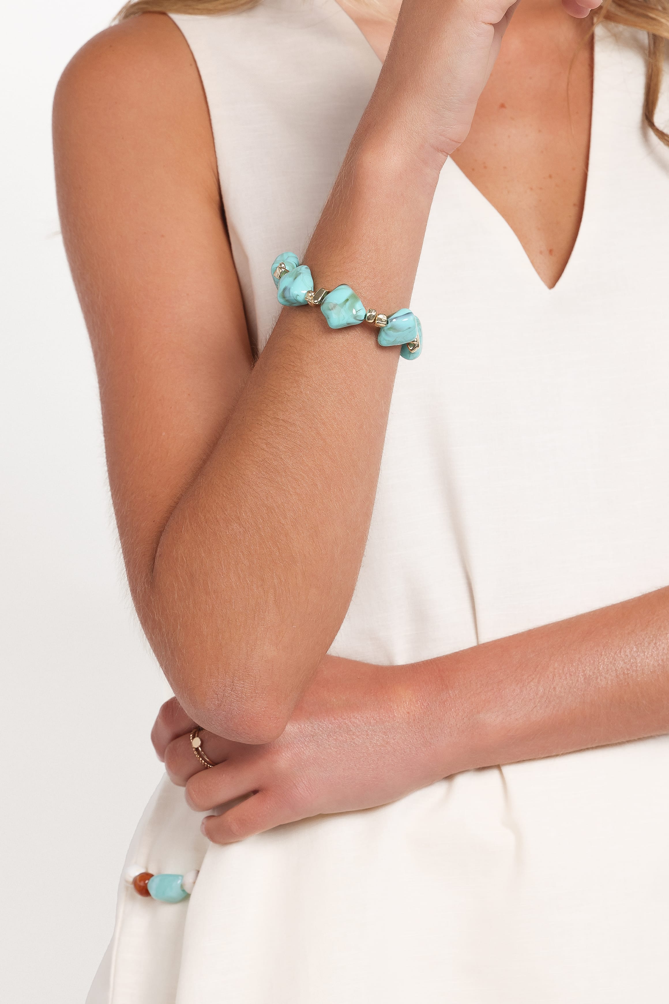 Serenity Bracelet - Blue/Gold