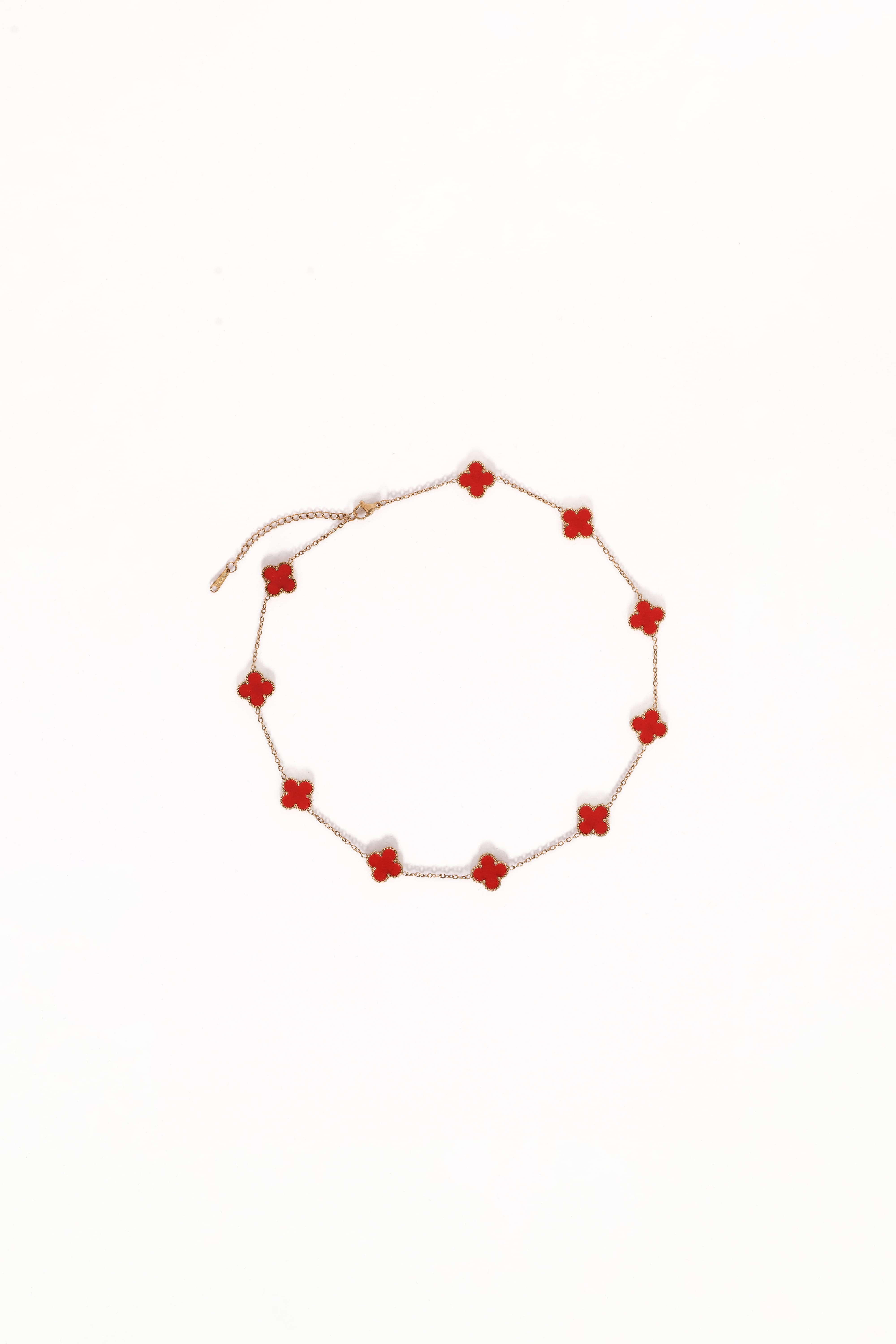 Shae Necklace - Red