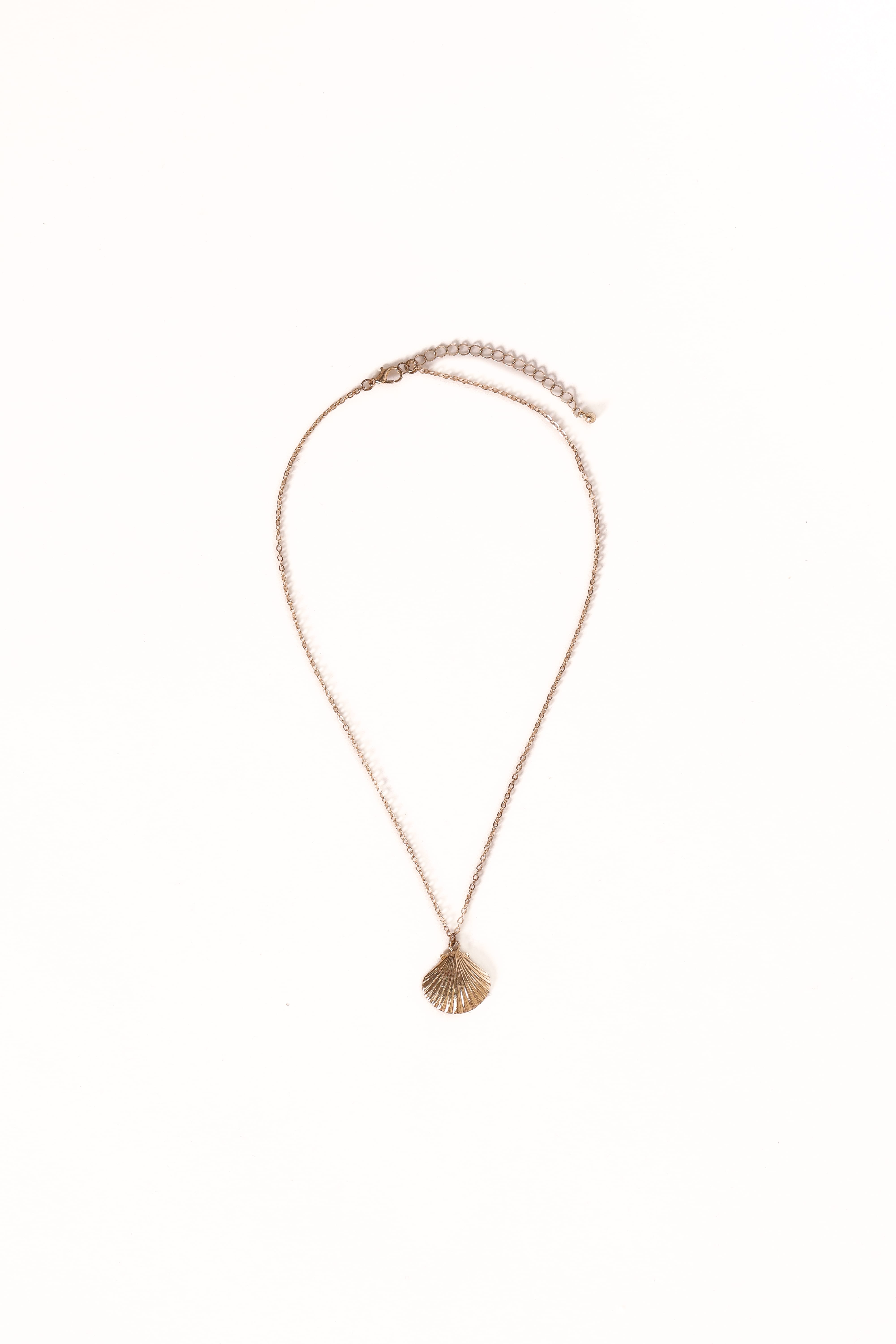 Shell Necklace - Gold