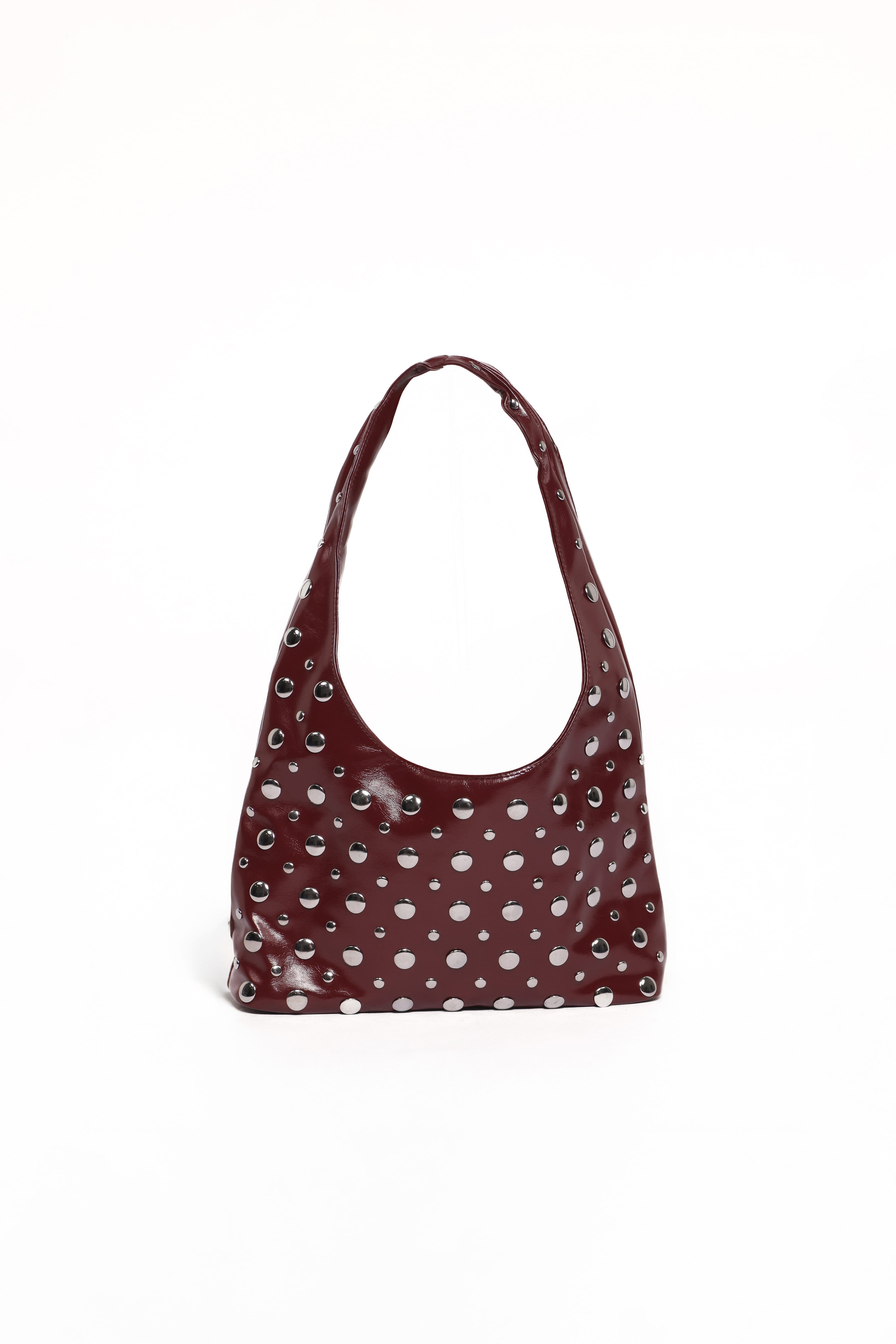 Valerie Studded Bag - Red