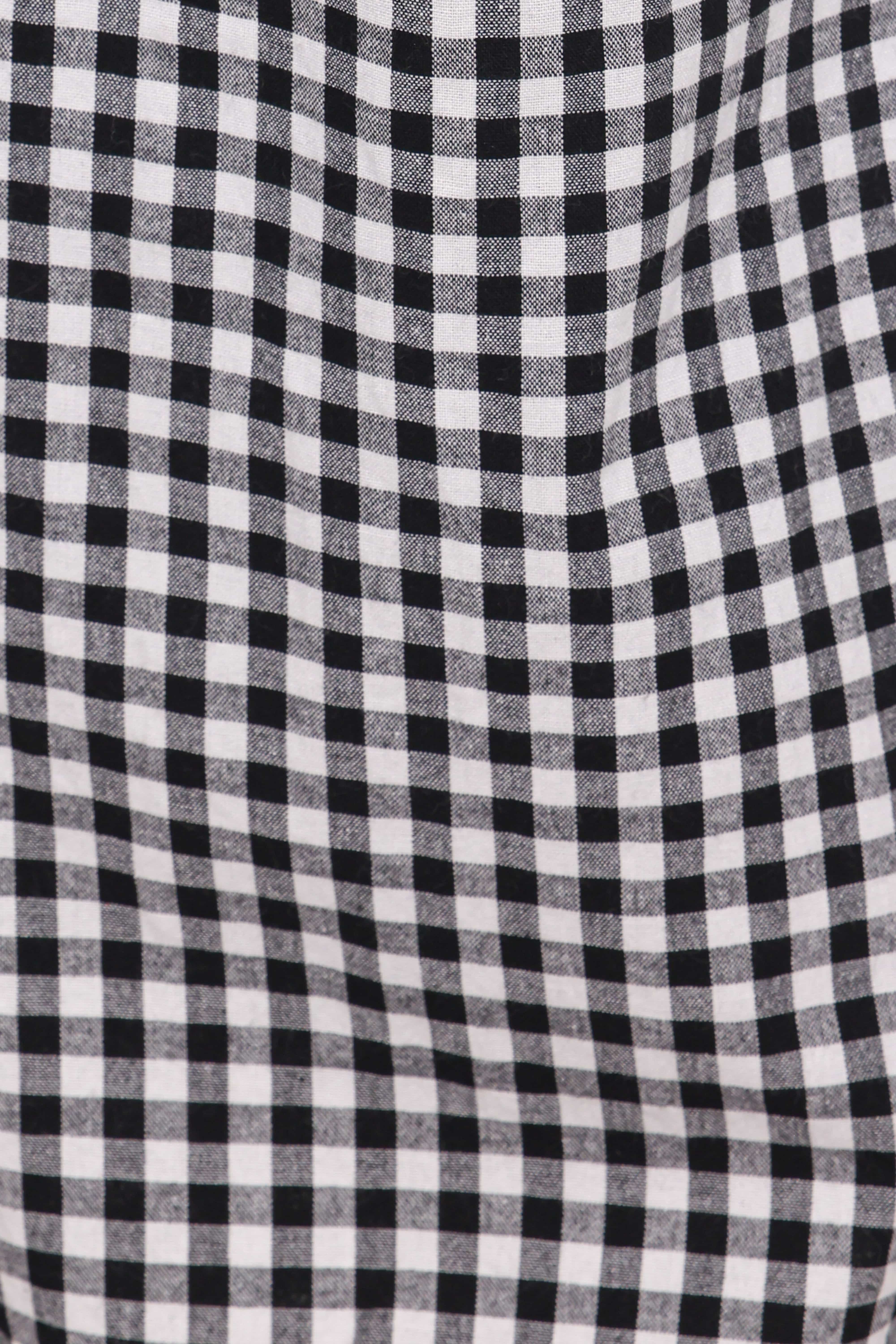 Abbott Pants - Black Gingham