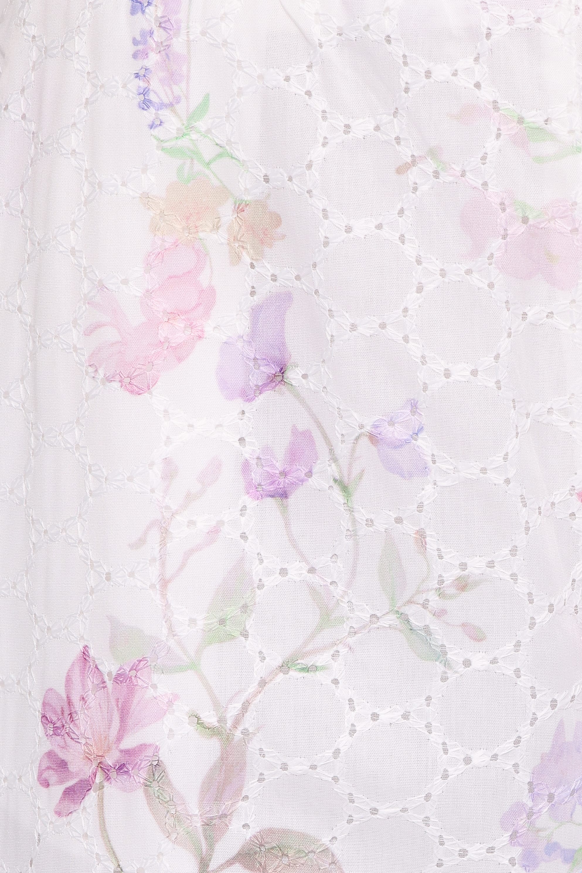 Adams Fitted Pant - Purple Floral