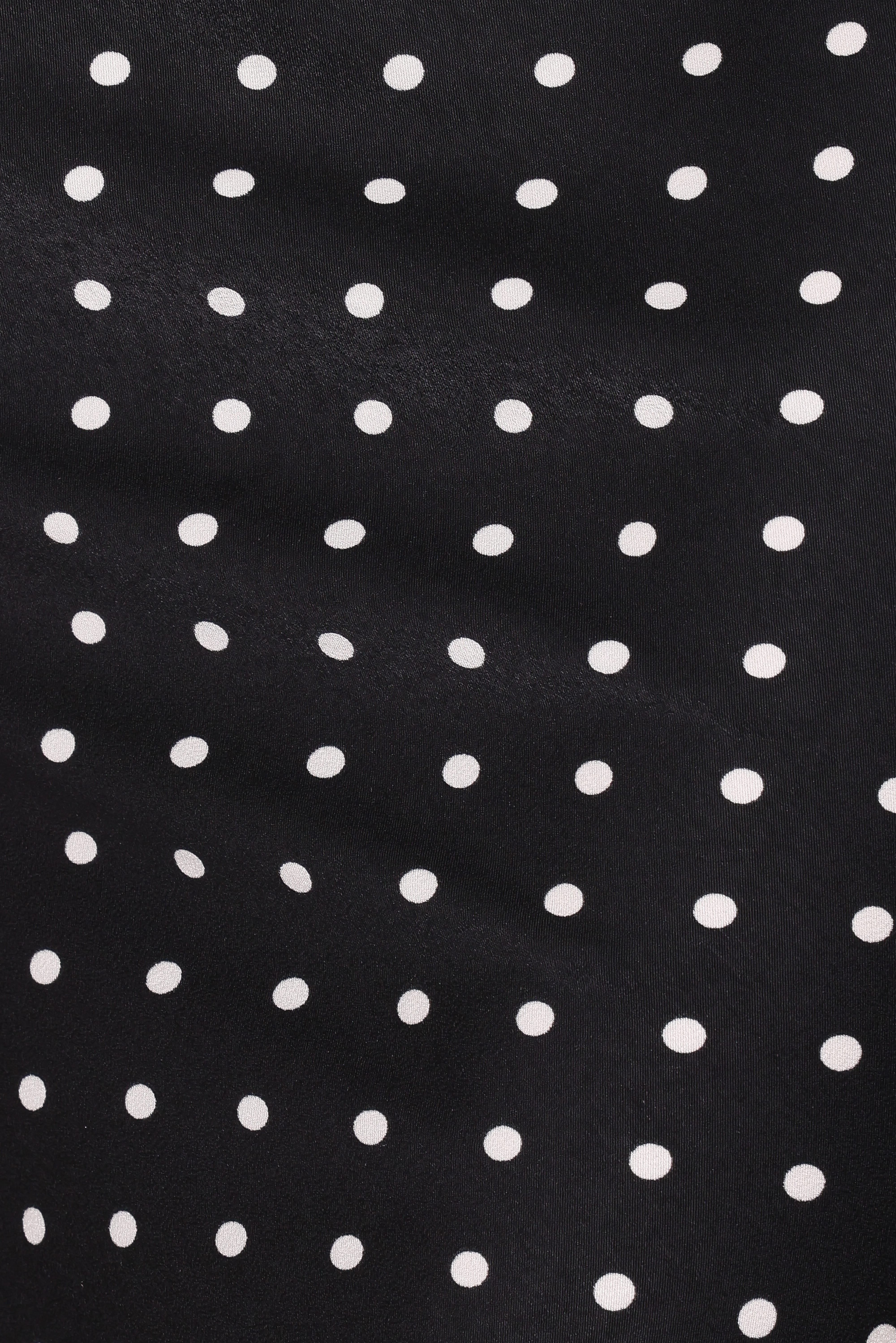 Ailbhe Lace Skirt - Black Polka Dot