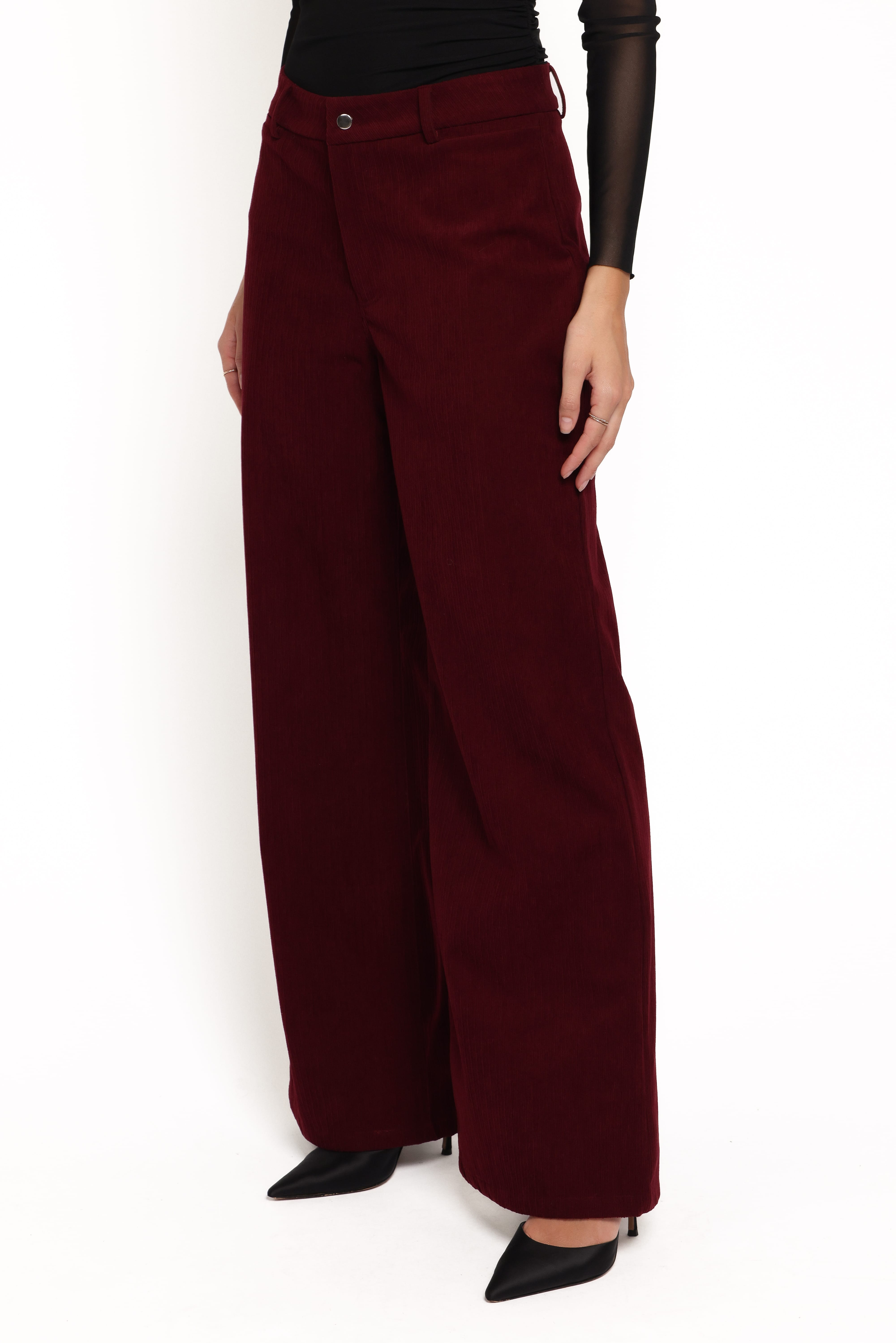 Barrett Corduroy Pant - Berry