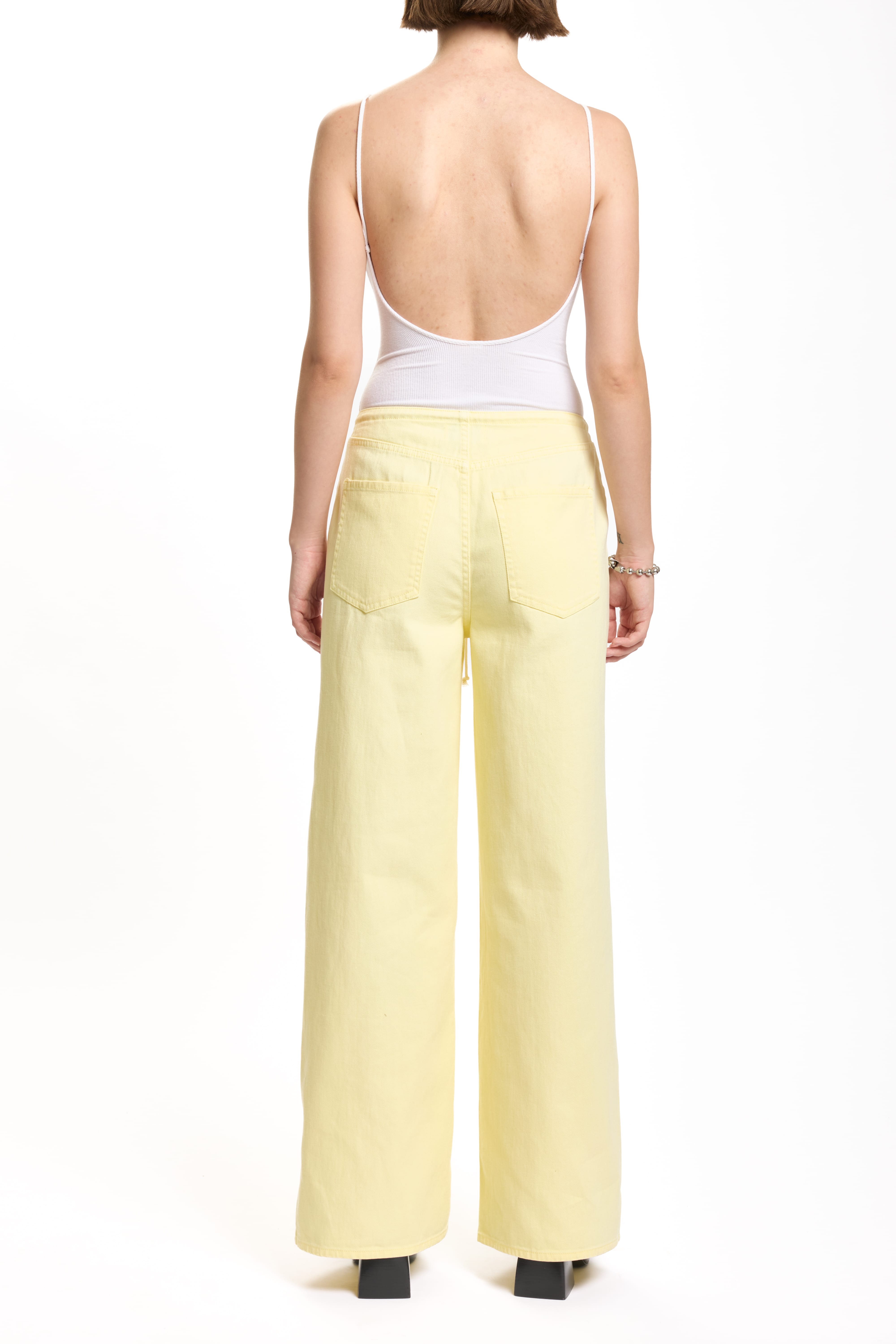 Daze Madison Wide Leg Jeans - Sunny