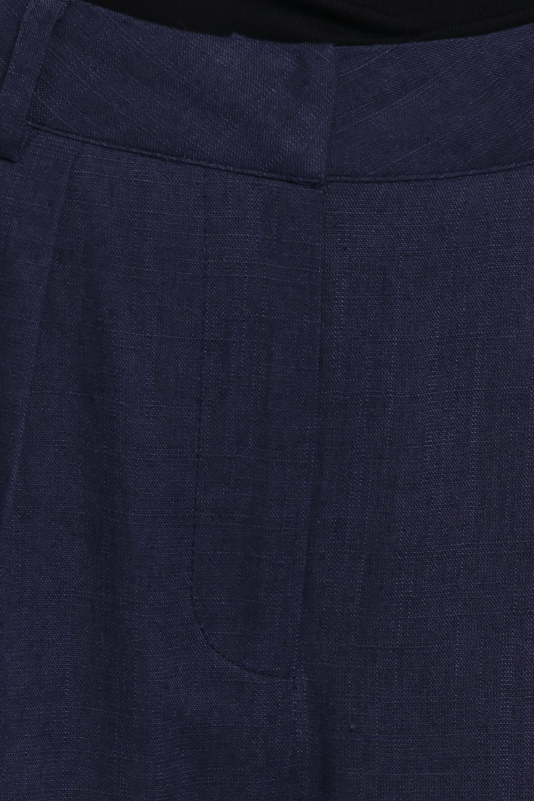 Dean Linen Pants - Navy