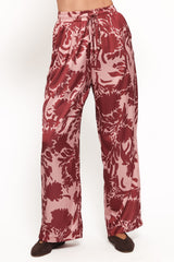 Elysia Pants - Pink Burgundy