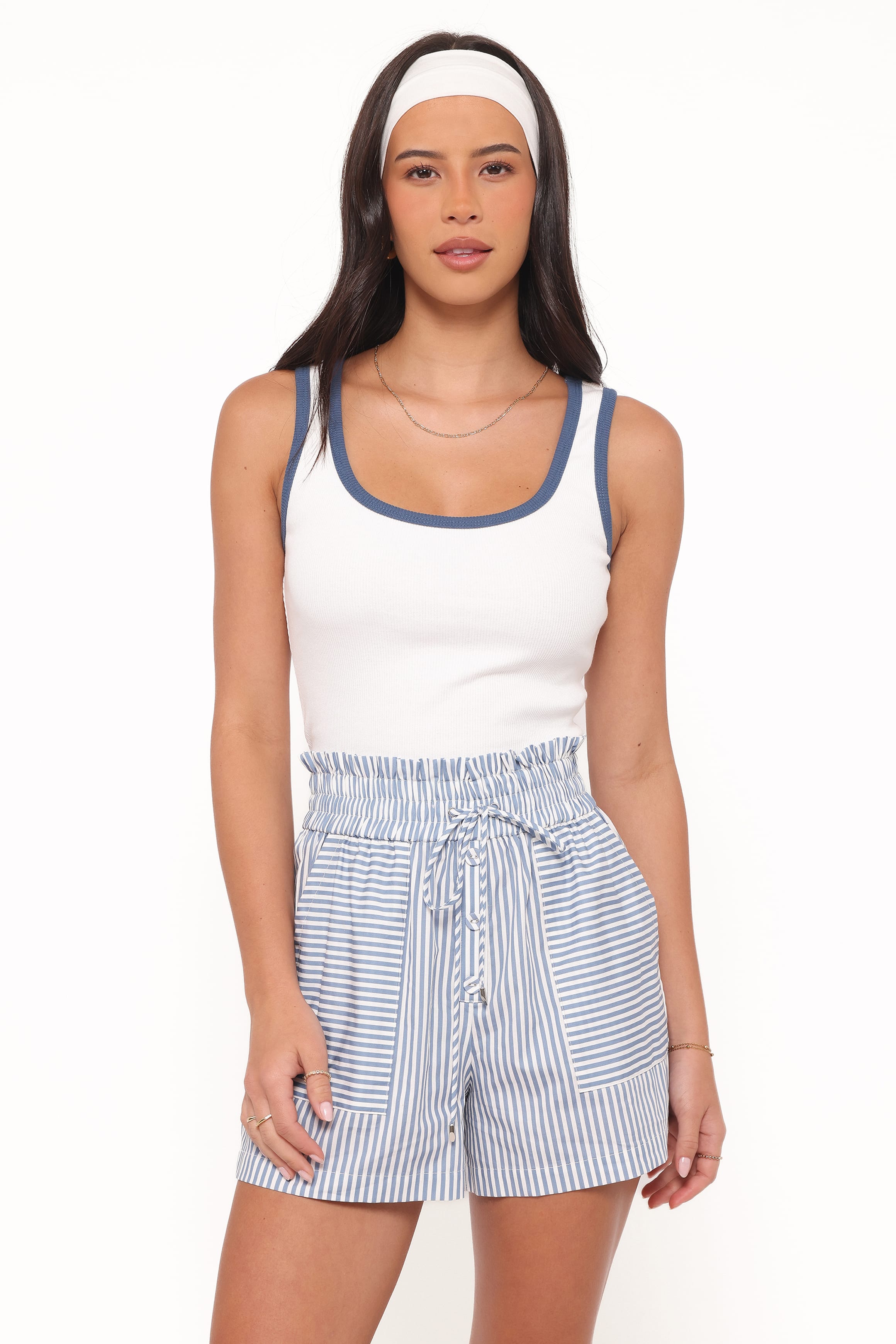 Jackson Boxer Short - Blue Stripe