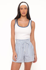 Jackson Boxer Short - Blue Stripe