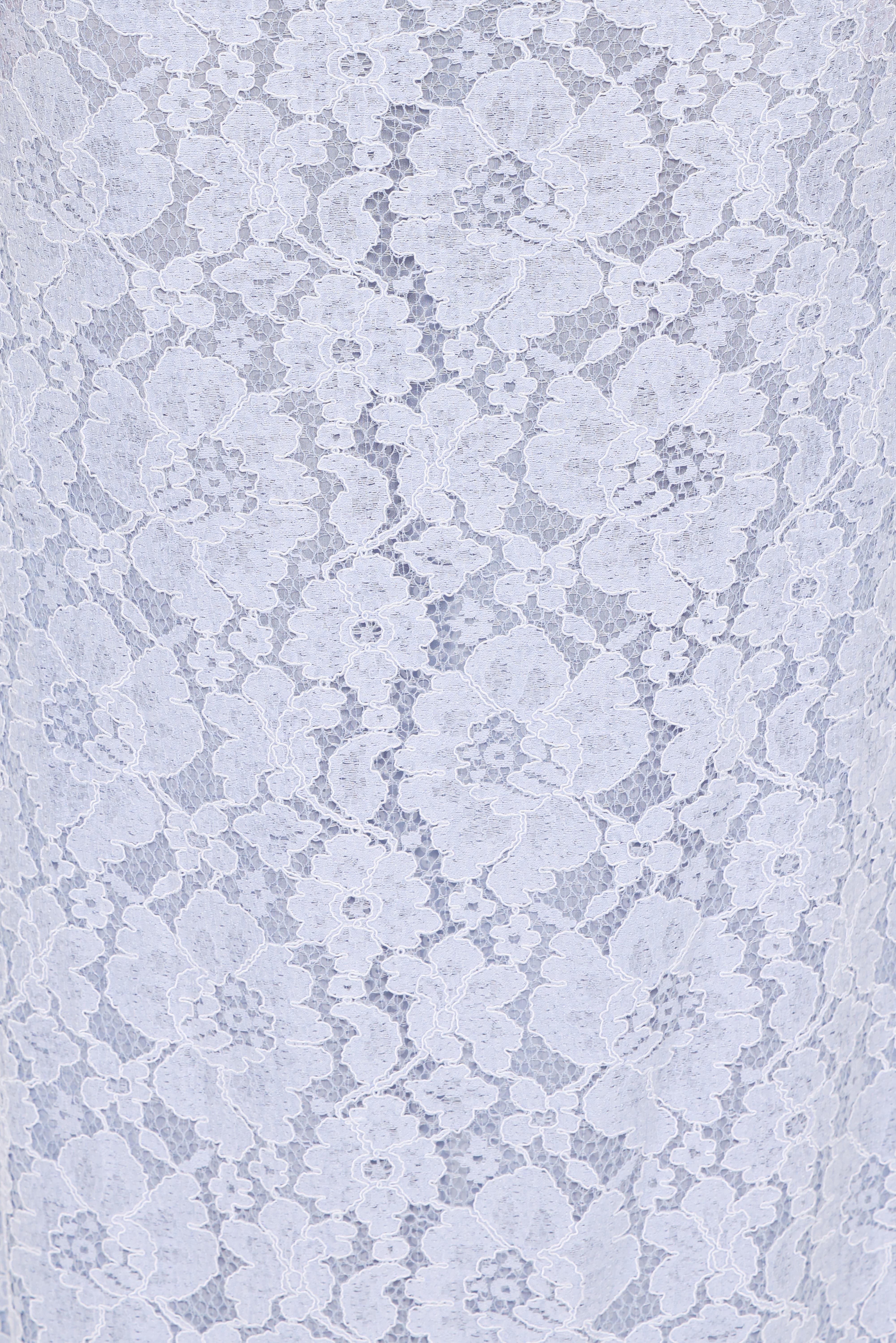 Jennings Lace Maxi Skirt - Blue Sequin