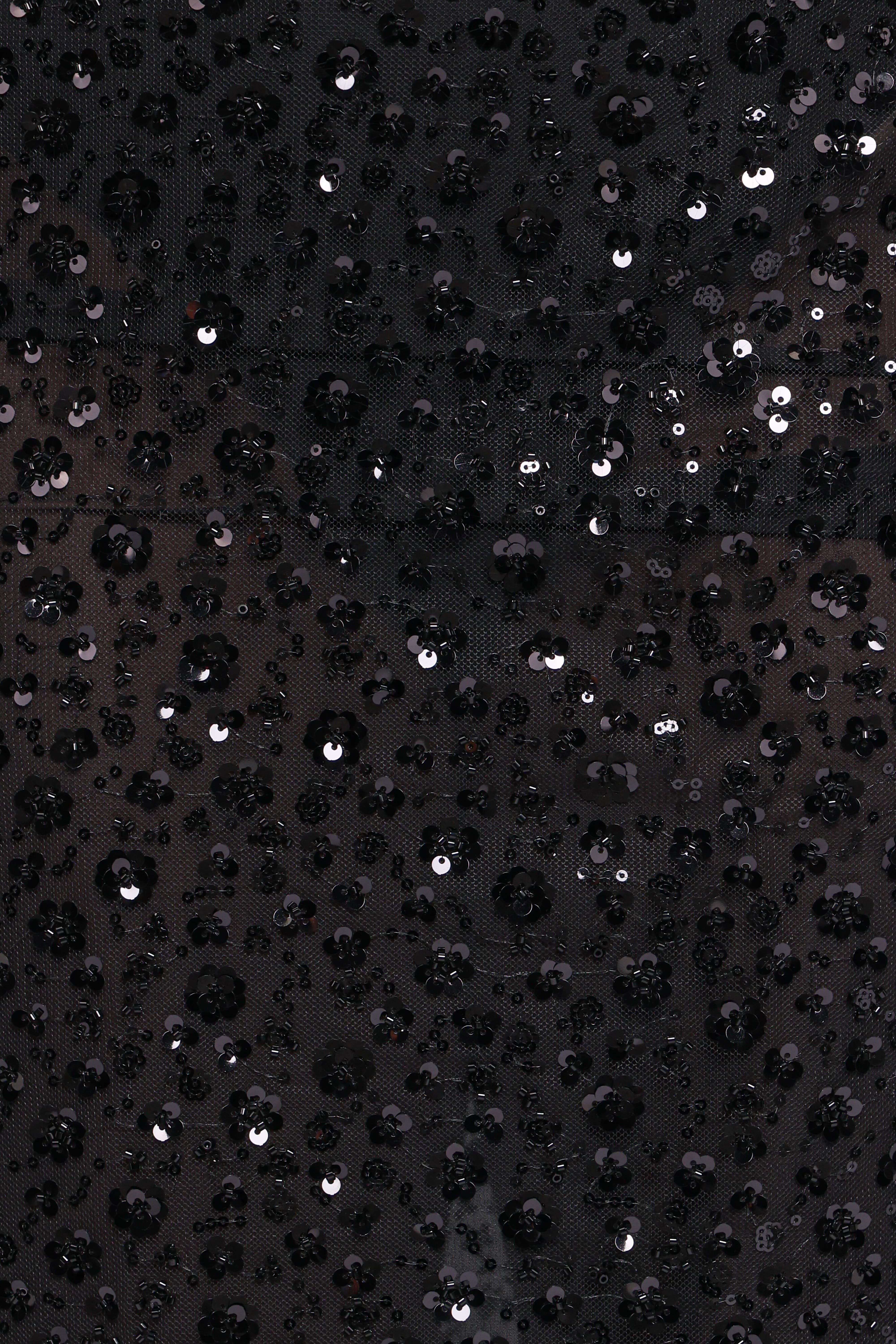 Jennings Sequin Maxi Skirt - Black