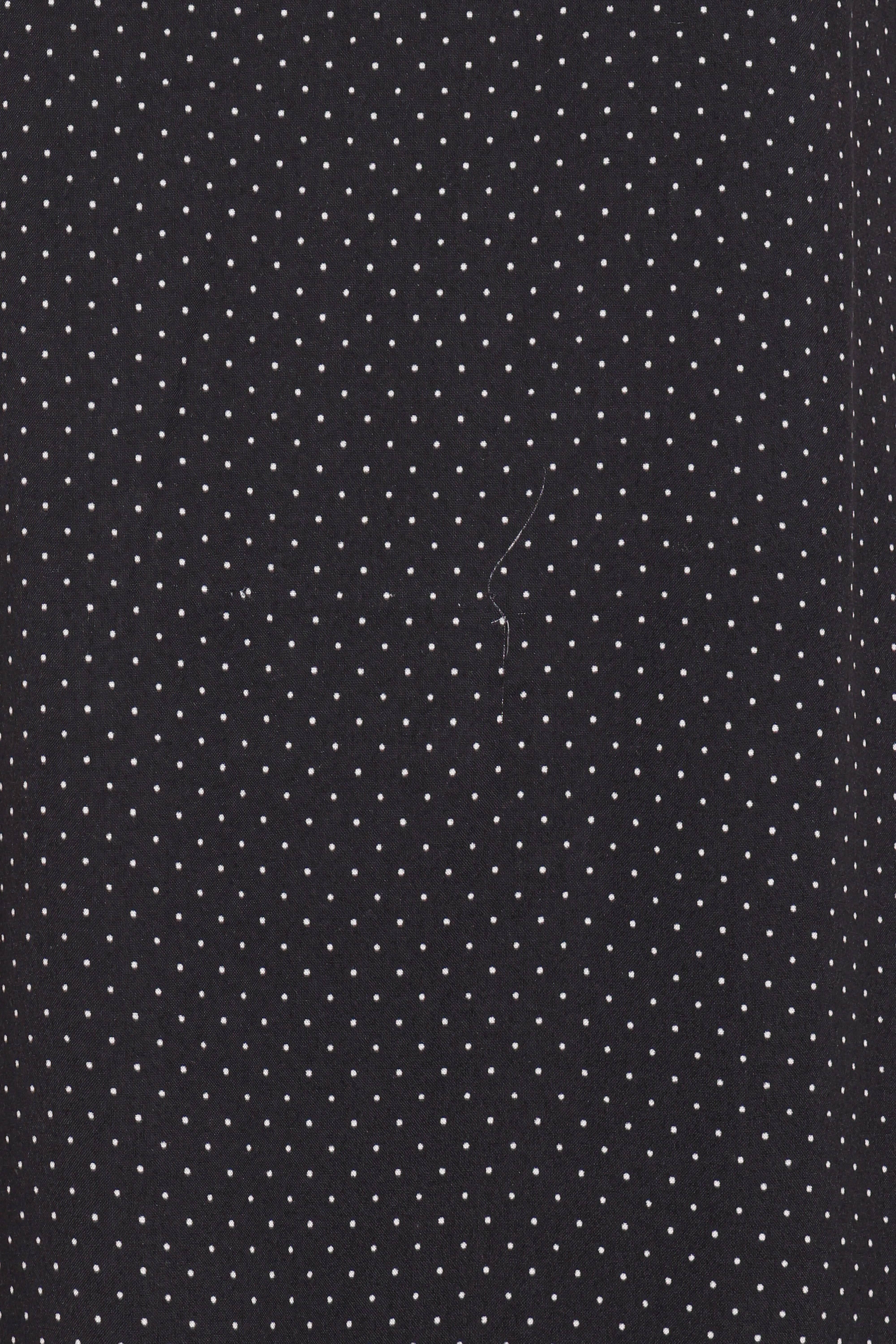 Lexi Elastic Waist Pant - Black Polkadot