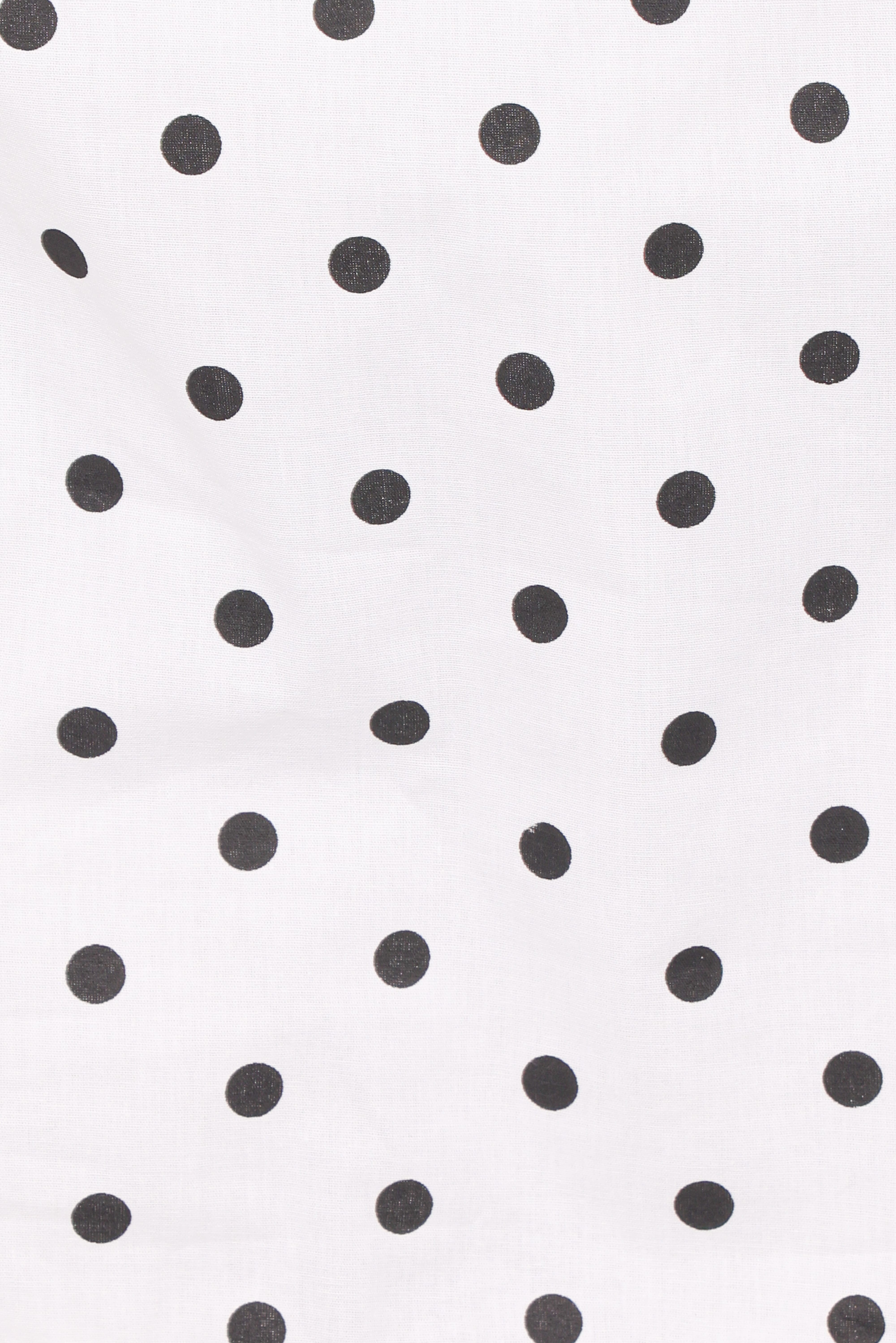 Luna Mini Skirt - White Polka Dot