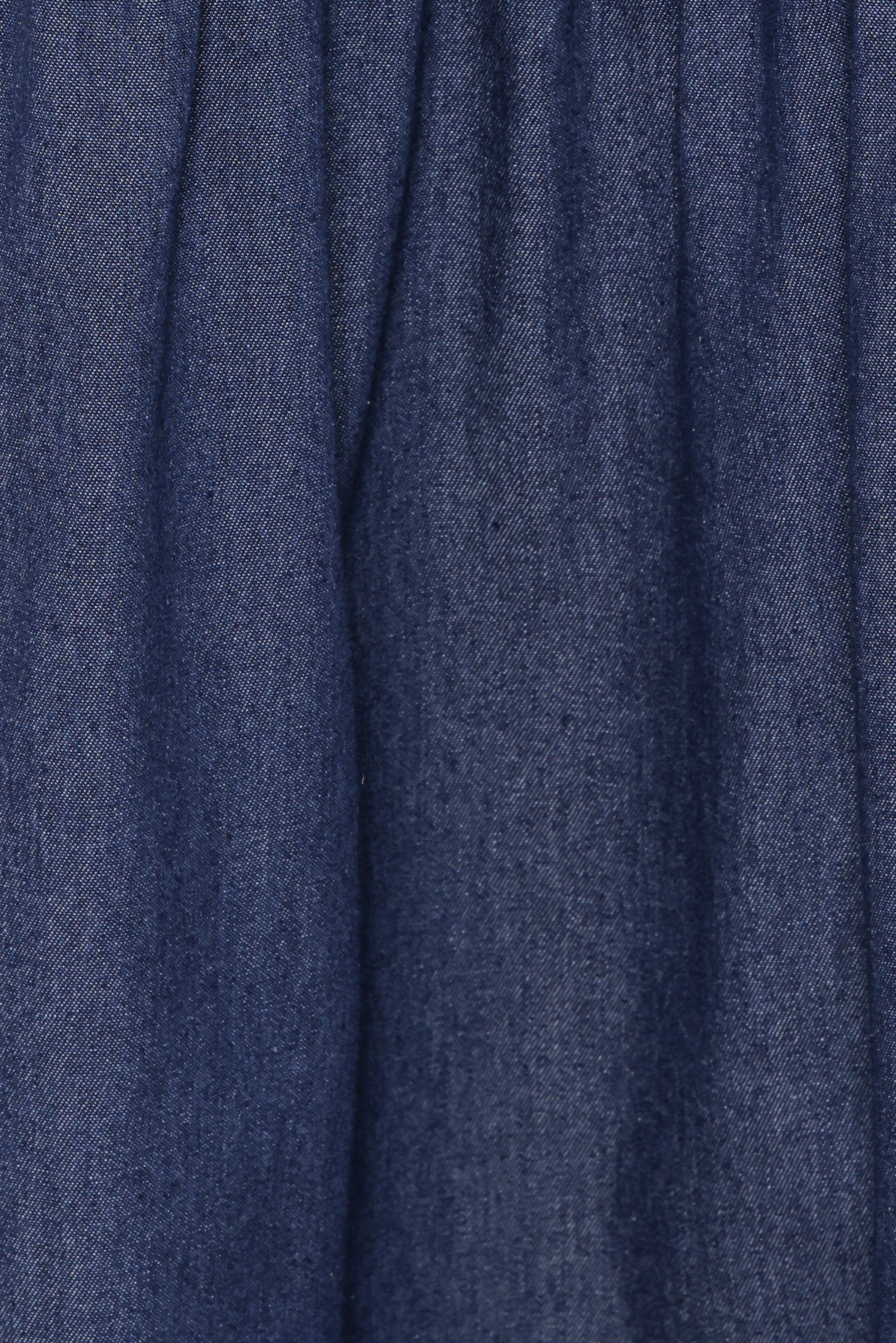 Meadow Midi Denim Skirt - Dark Wash