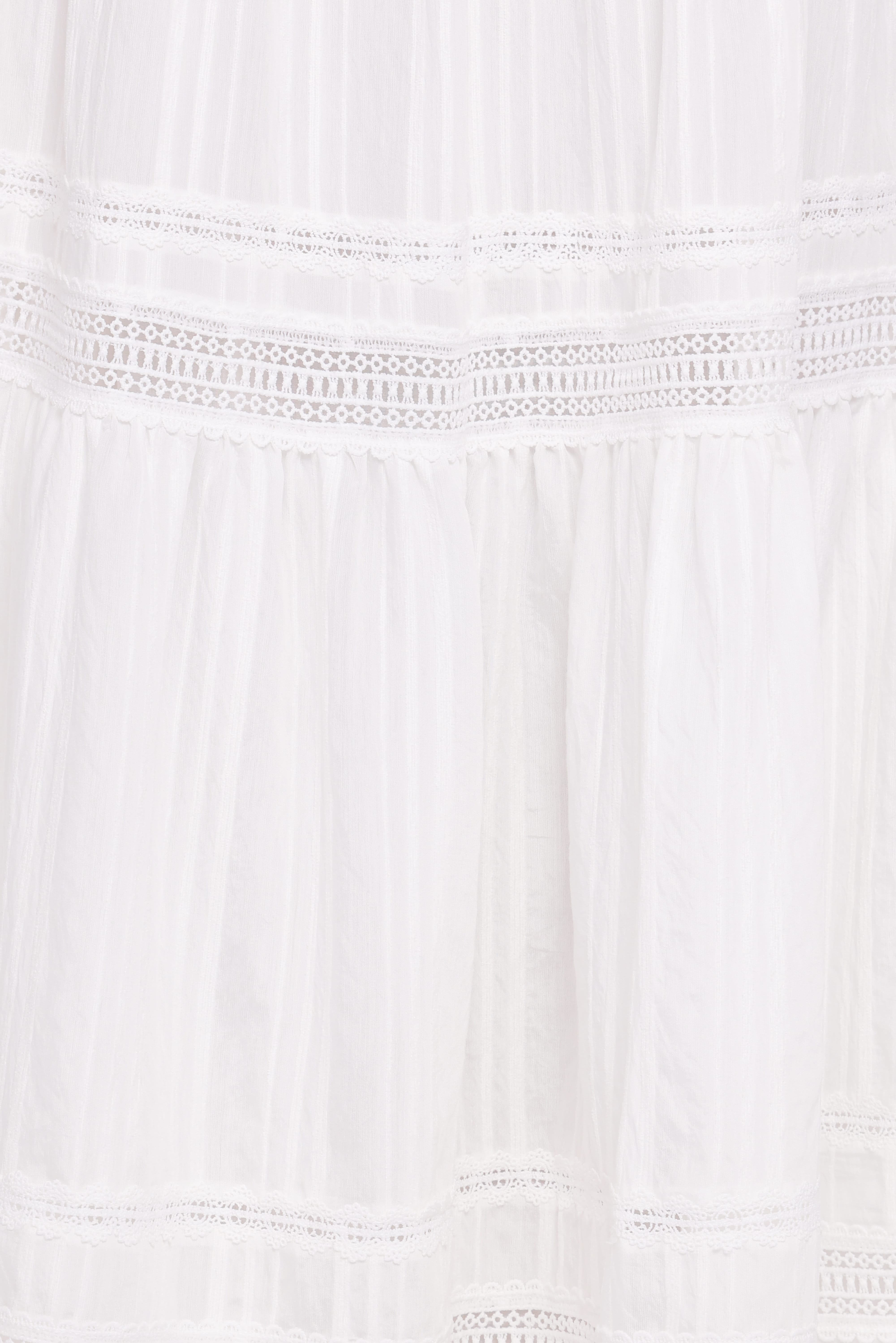 Peony Maxi Skirt - White