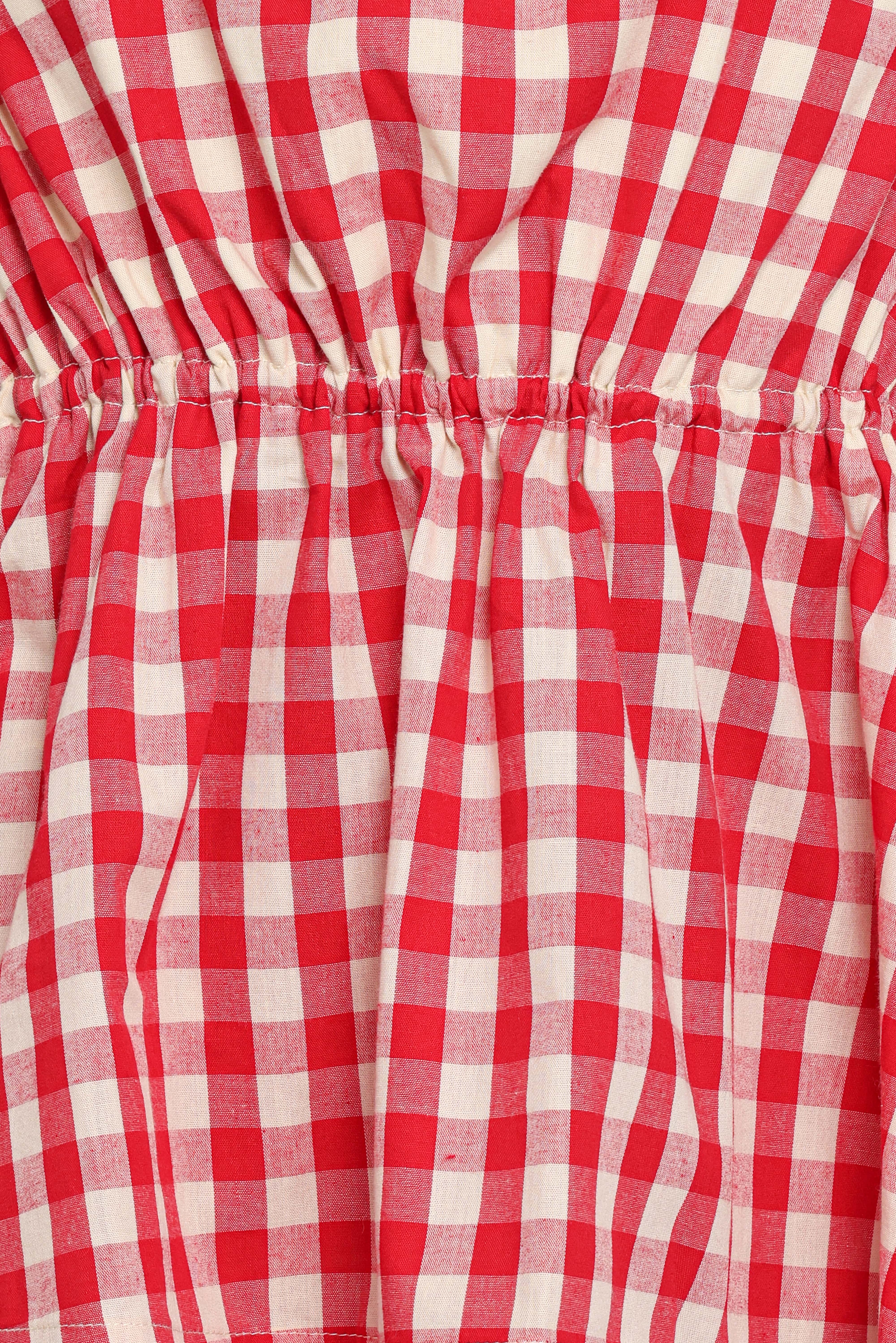 Rory Shorts - Red Gingham