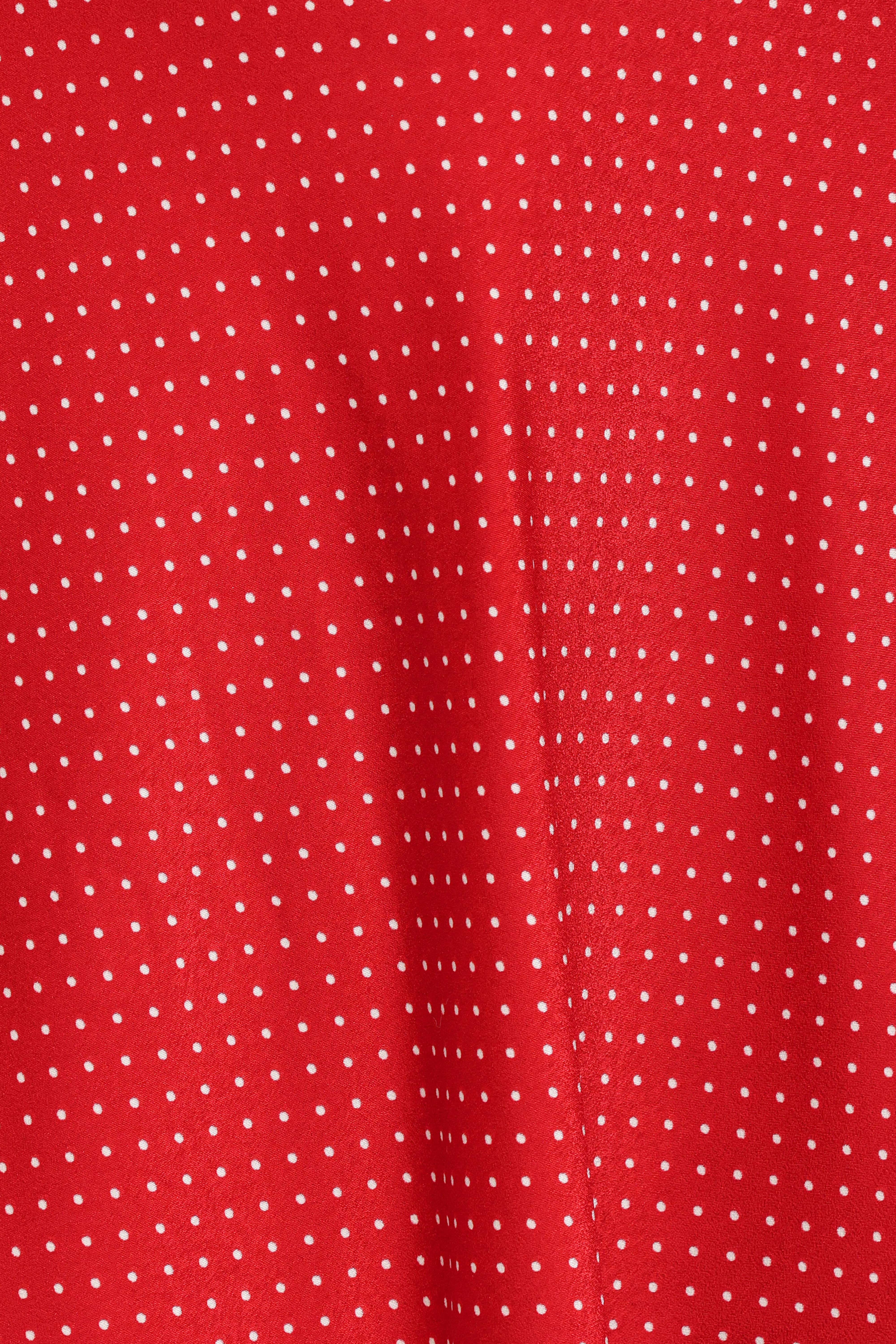 Sabina Skater Skirt - Red Dot