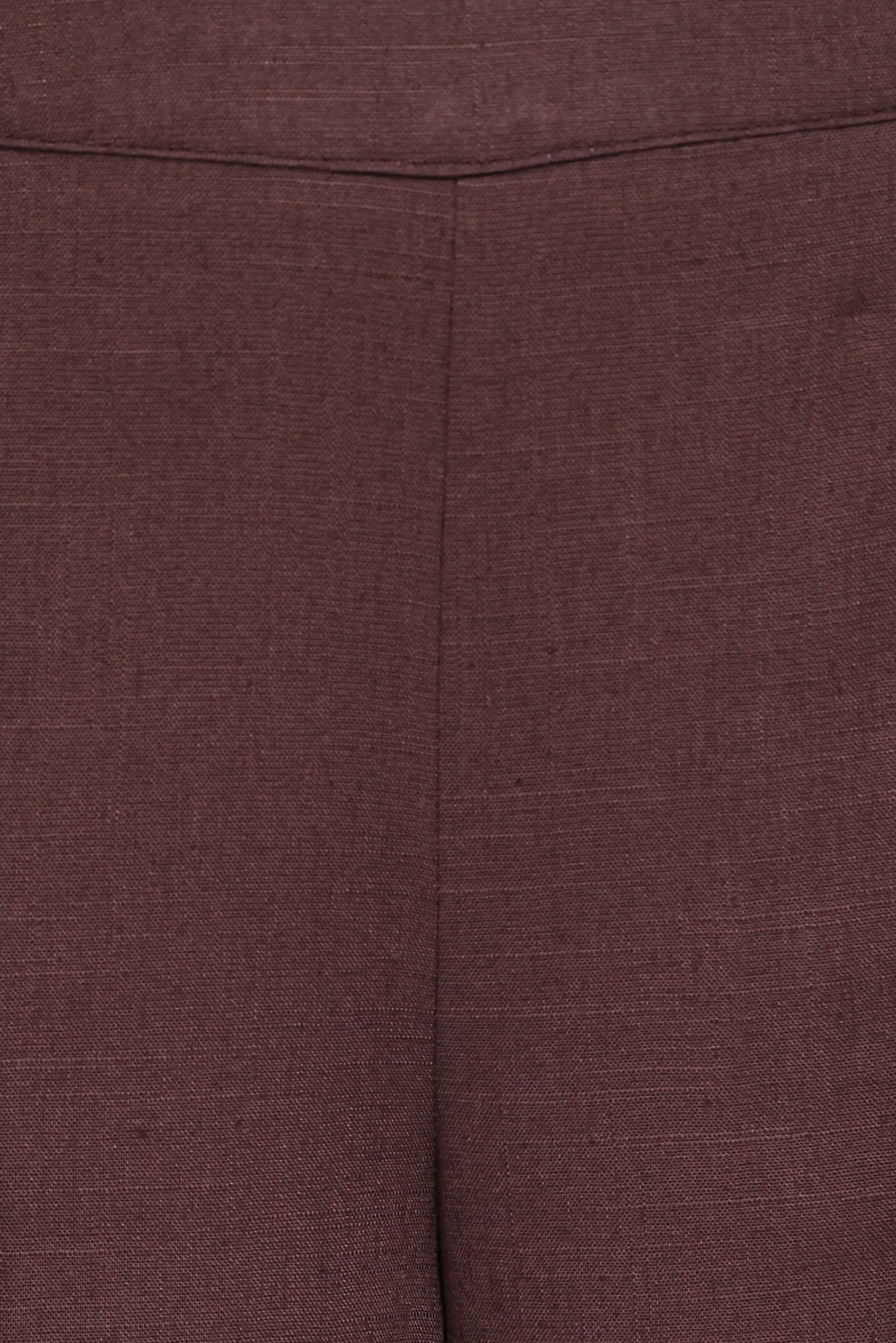 Samiya Frill Pants - Dark Brown