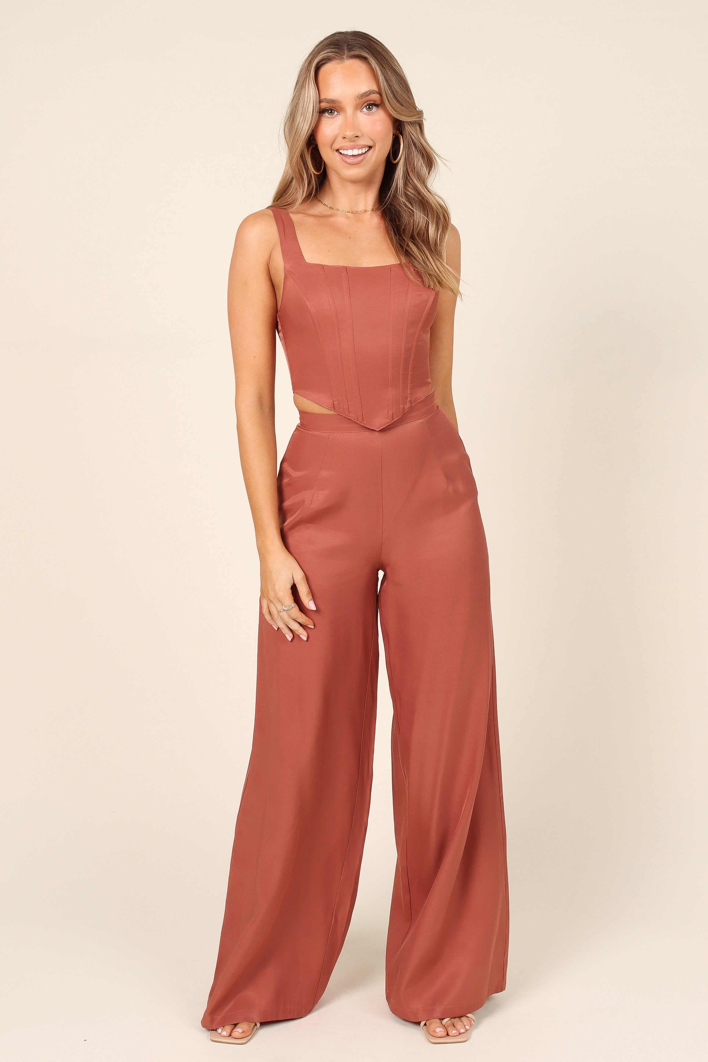 Seville Pant - Rust