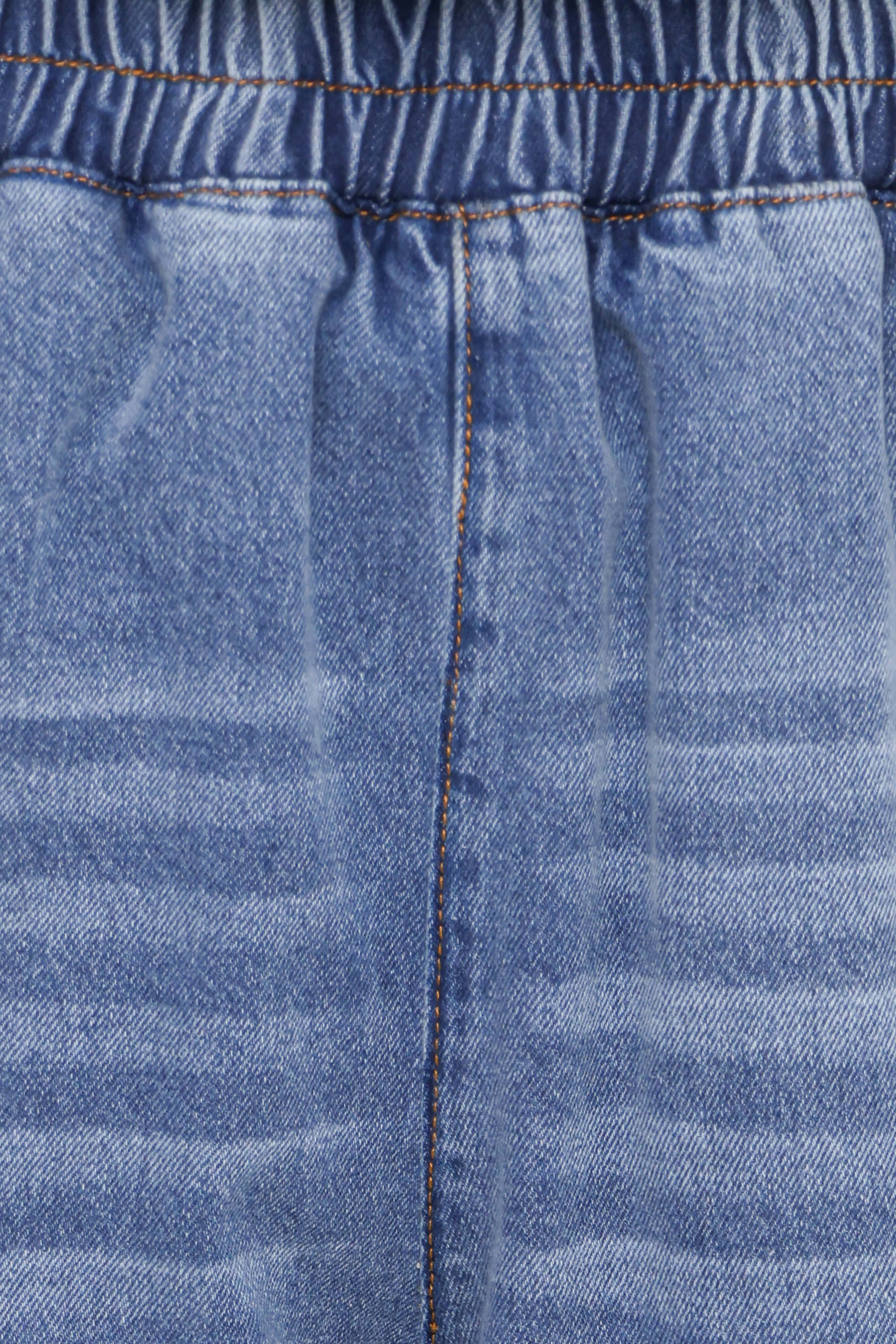 Sophie Cropped Barrel Jean - Medium Wash