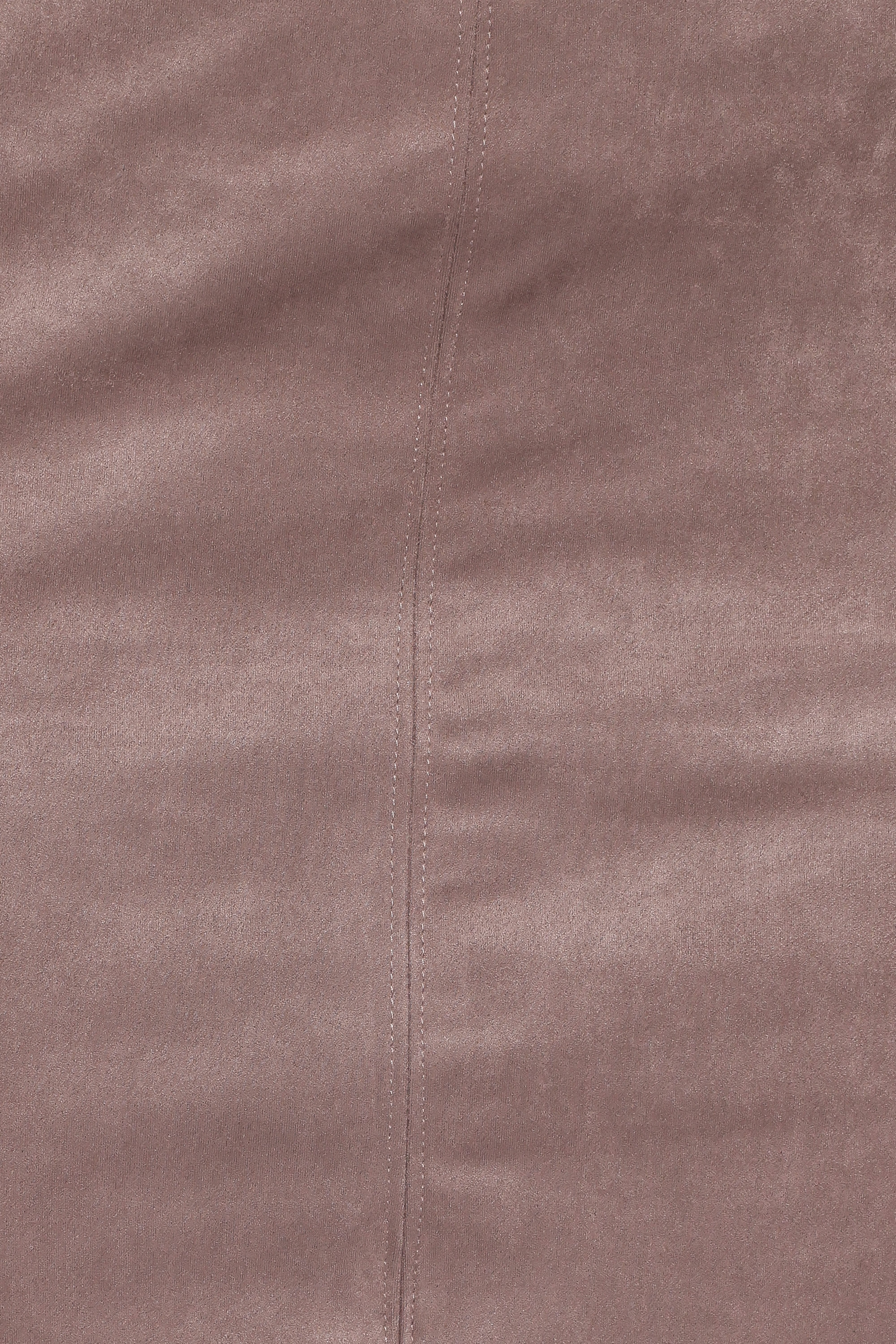 Una Suede Midi Skirt - Mushroom