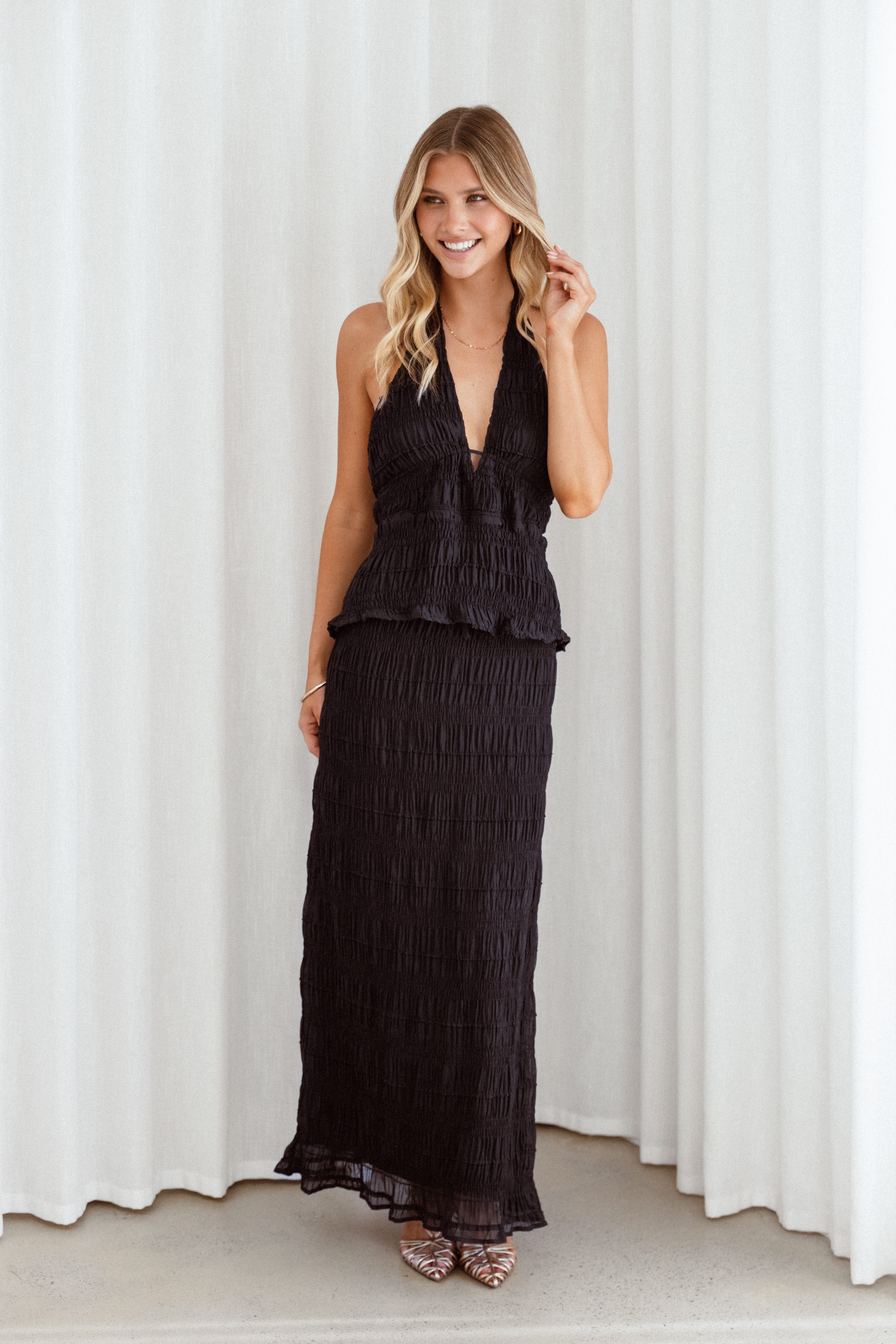 Valana Skirt - Black