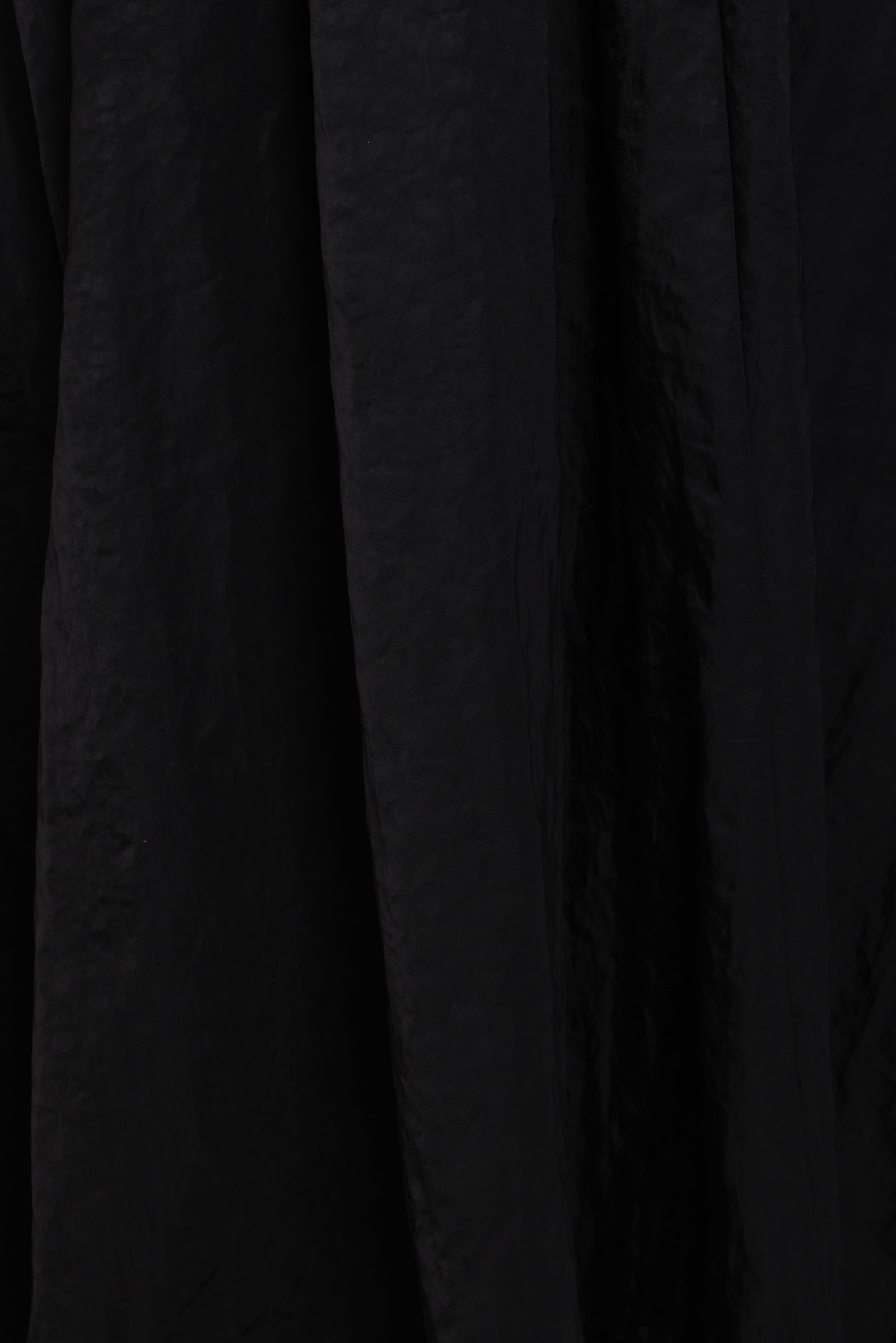 Yuki Circle Skirt - Black