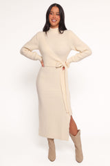 Aerin Knit Dress - Cream