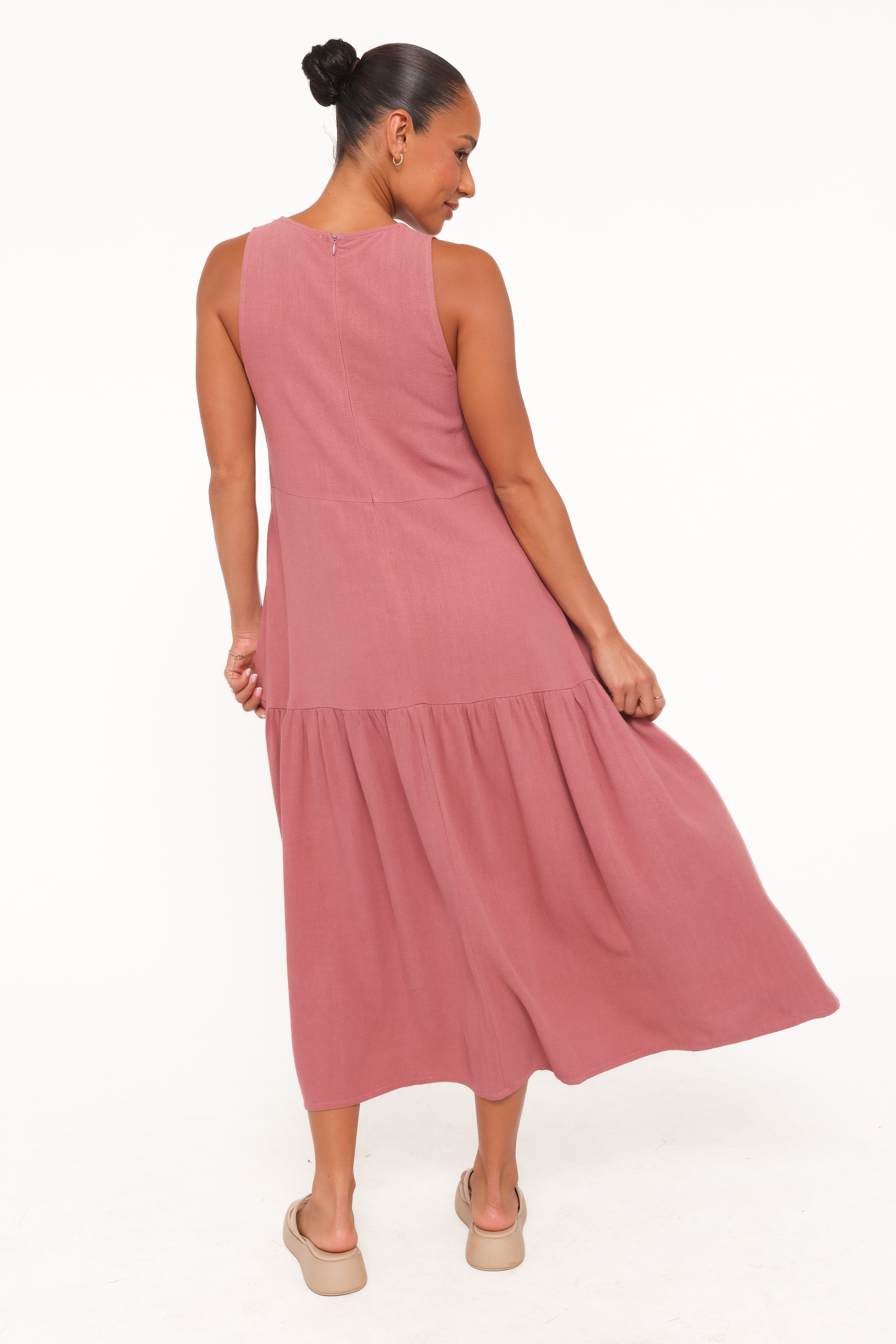 Almudena Midi Dress - Mauve