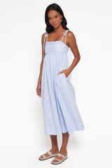 Ashtyn Maxi Dress - Cornflower Blue
