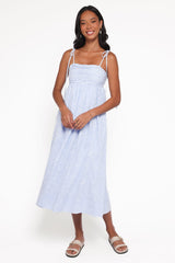 Ashtyn Maxi Dress - Cornflower Blue