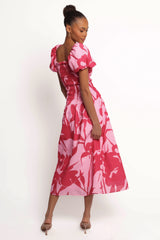 Bradley Maxi Dress - Pink Floral