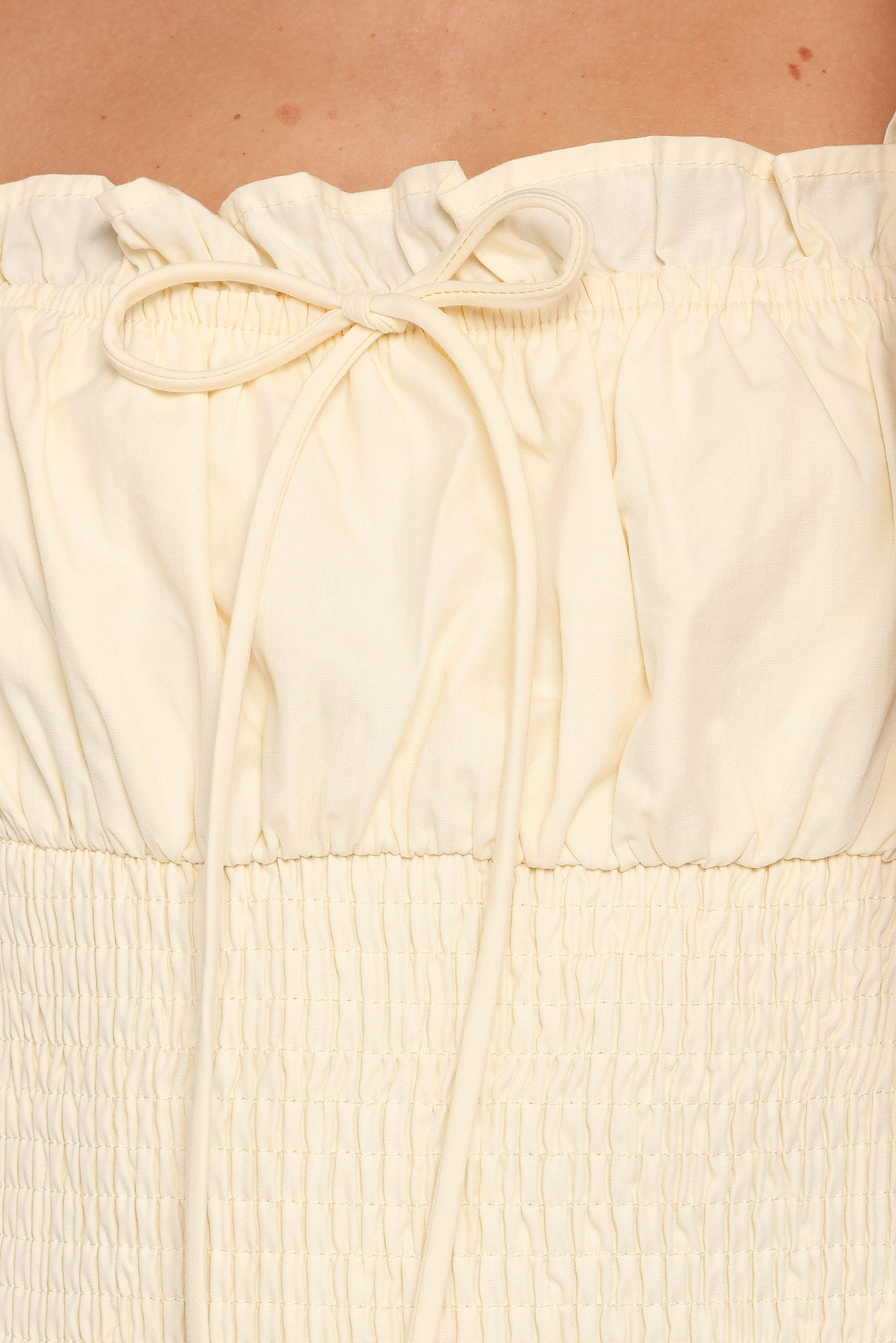 Bronte Midi Dress - Butter Yellow