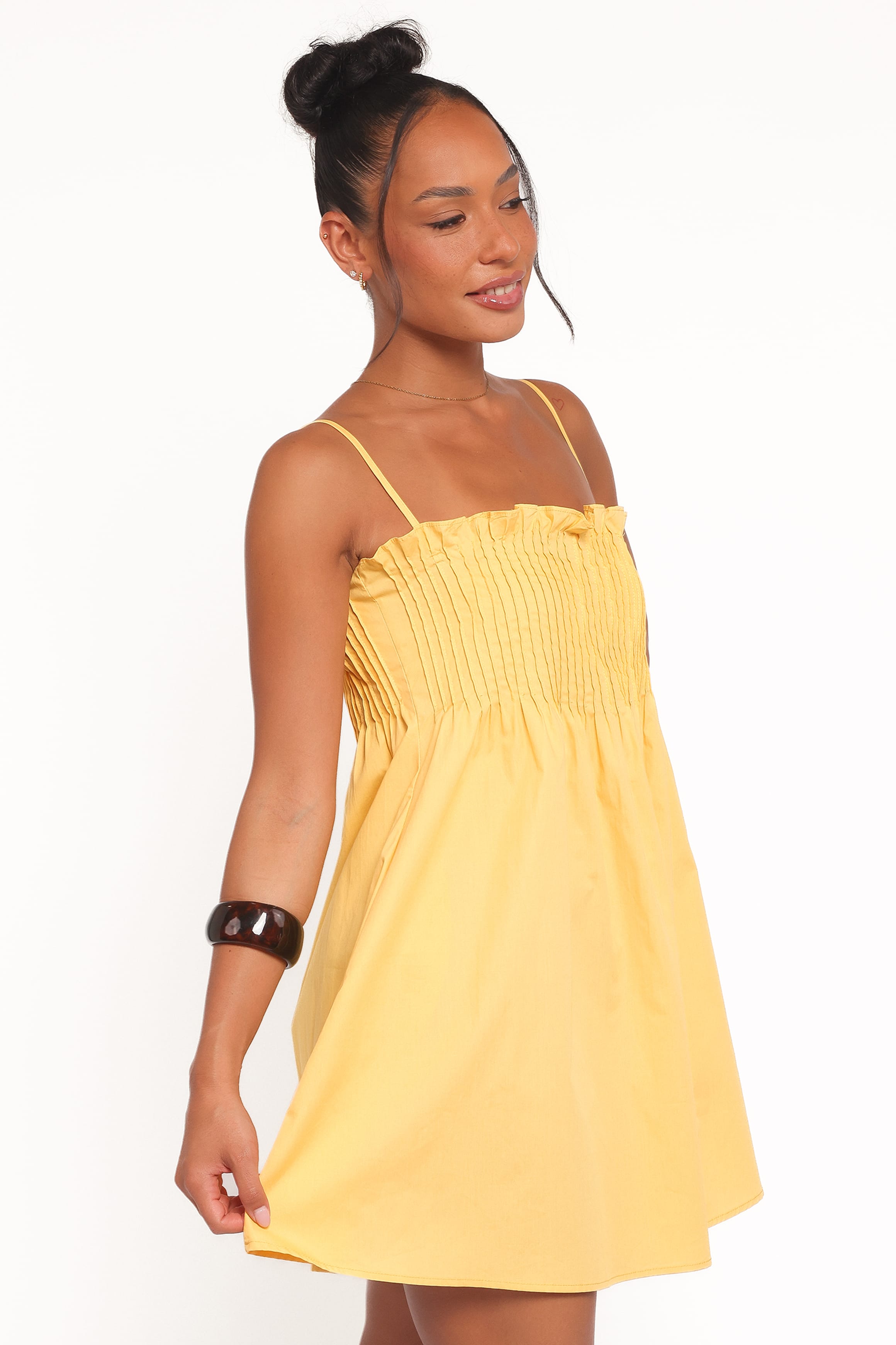 Carson Pleated Mini Dress - Mango