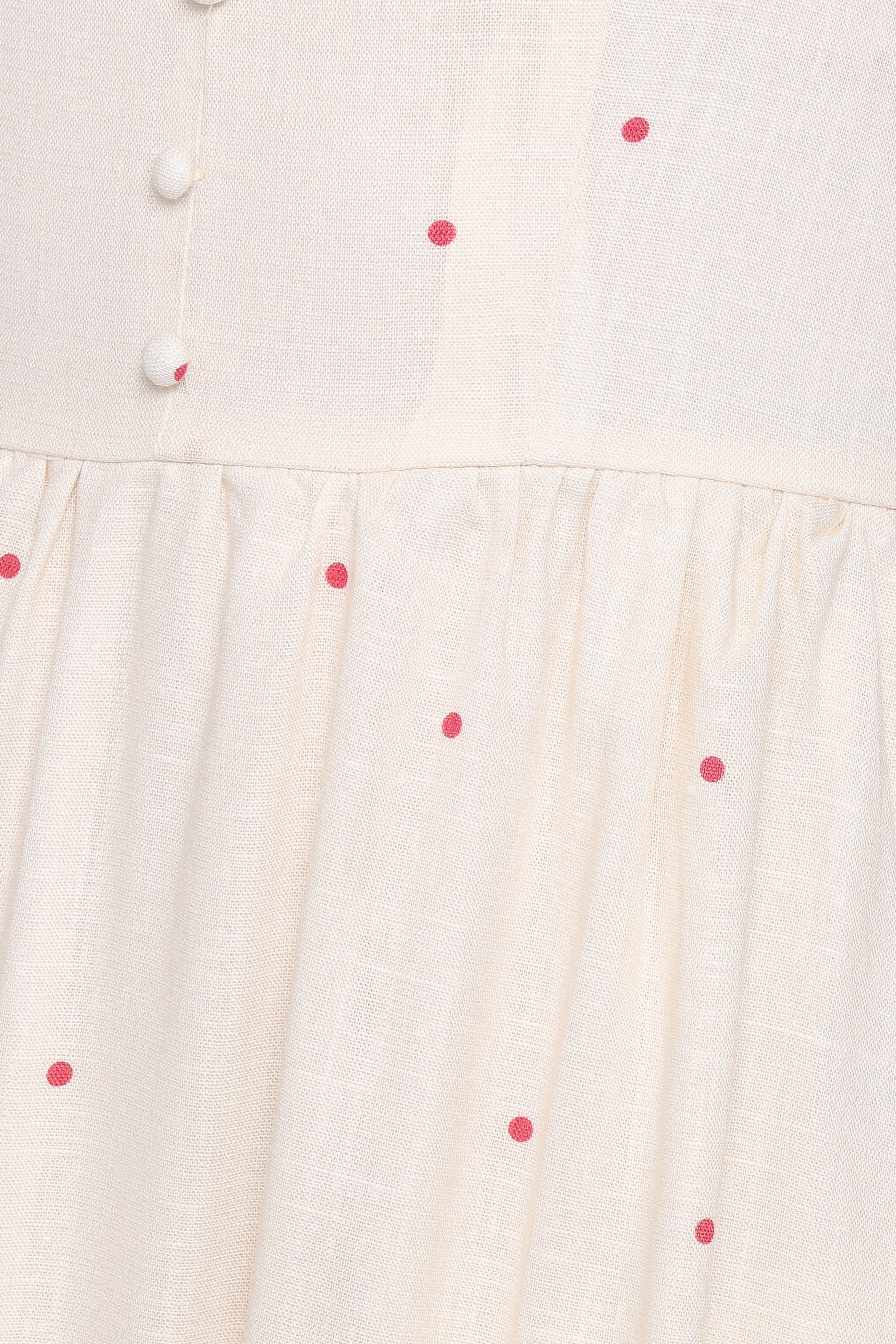 Caty Maxi Dress - Red Polka Dot