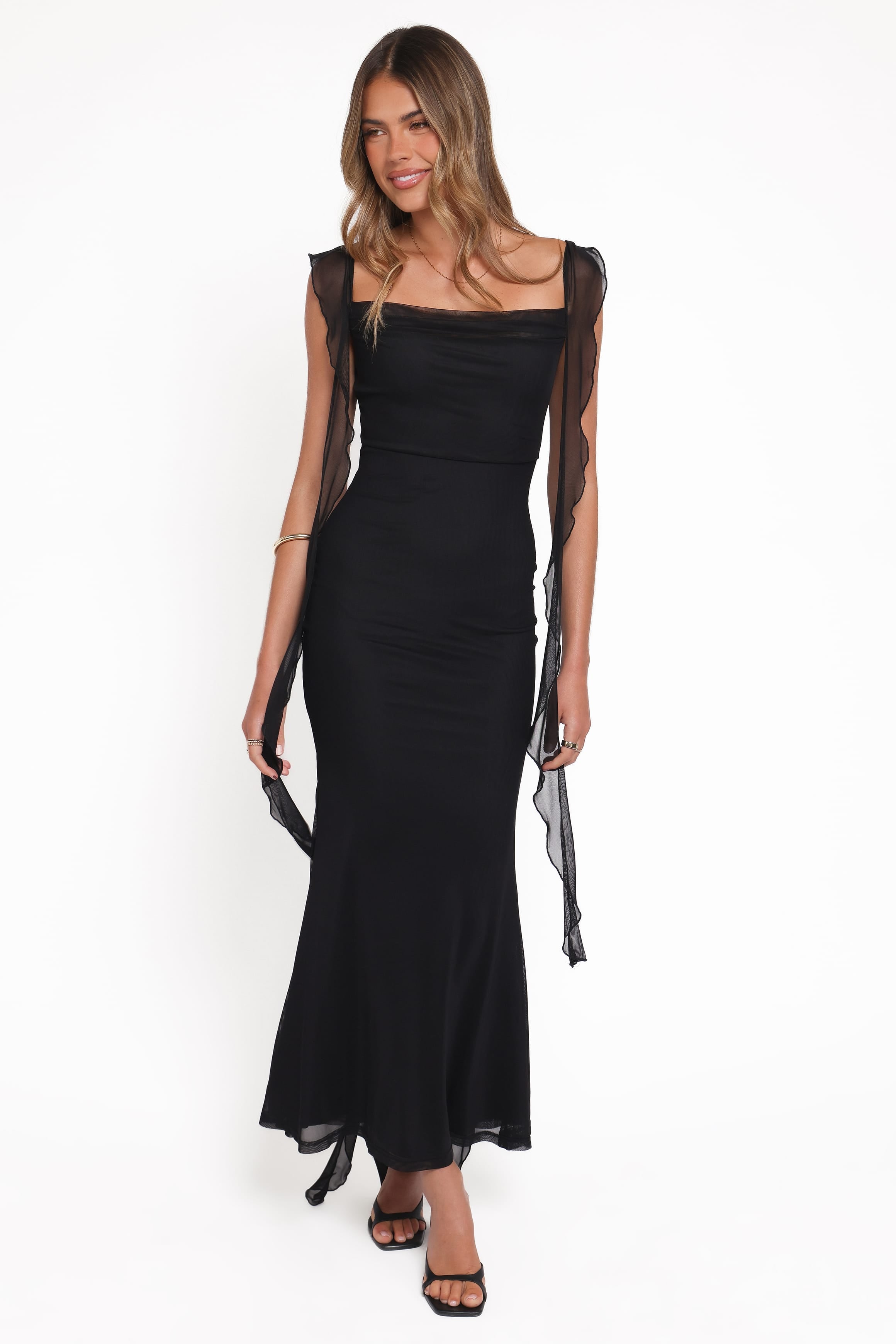 Chiara Maxi Dress - Black
