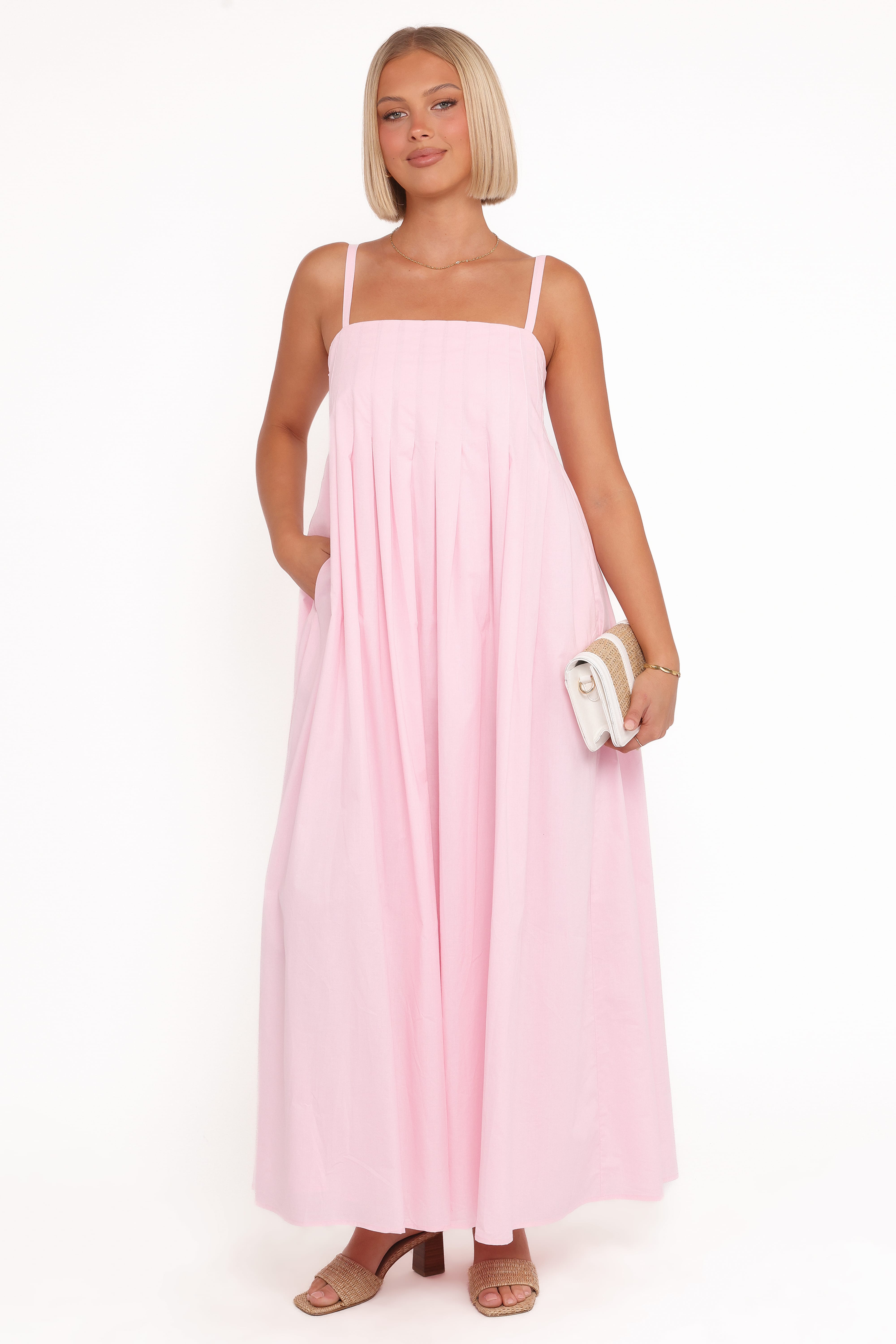 Corfu Midi Dress - Pink
