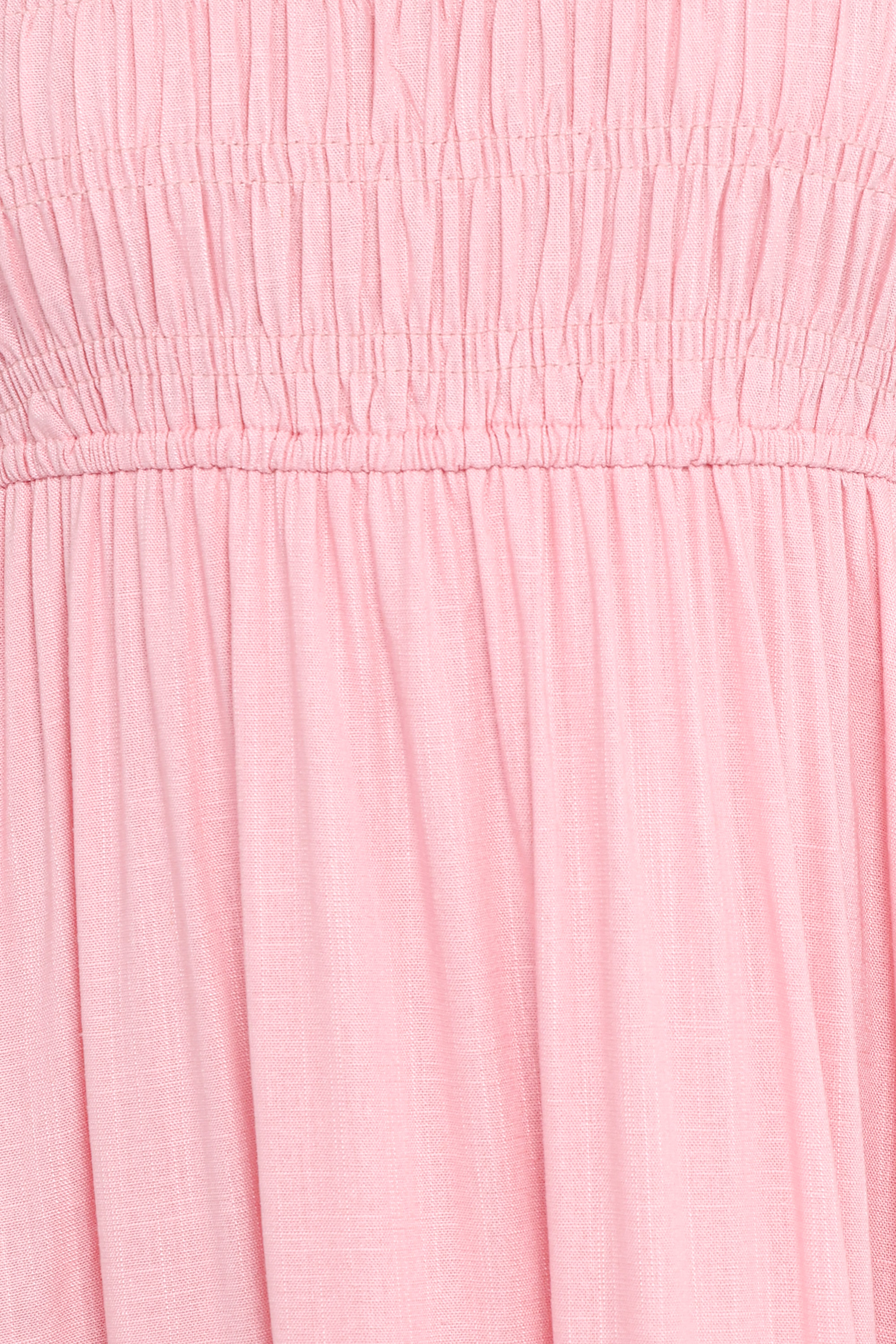 Darla Puff Sleeve Dress - Pink