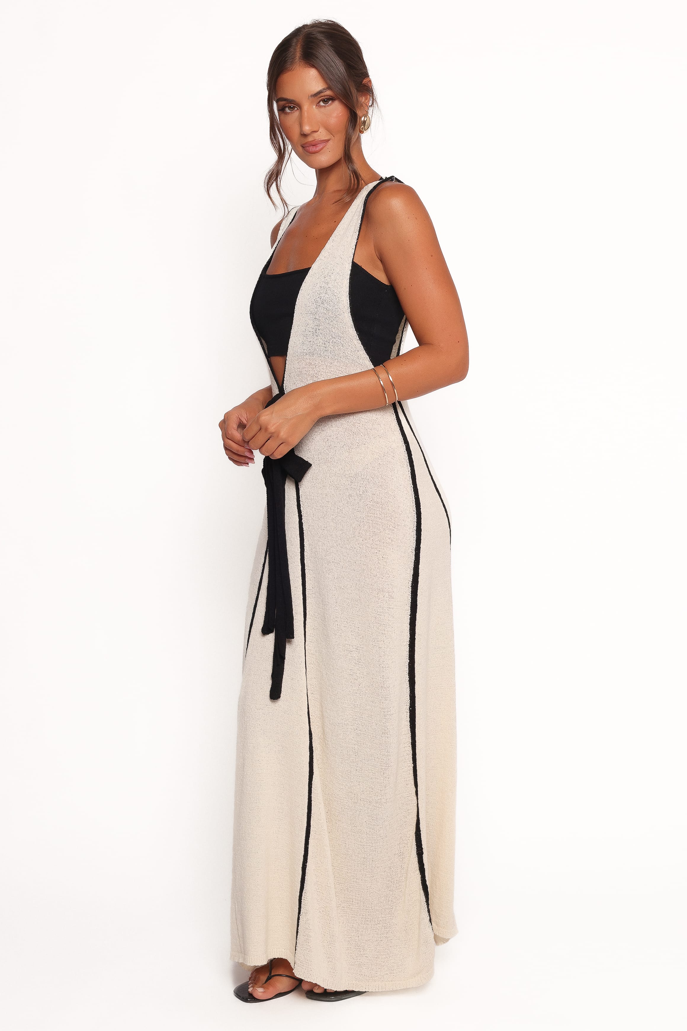 Draco Midi Dress - Cream