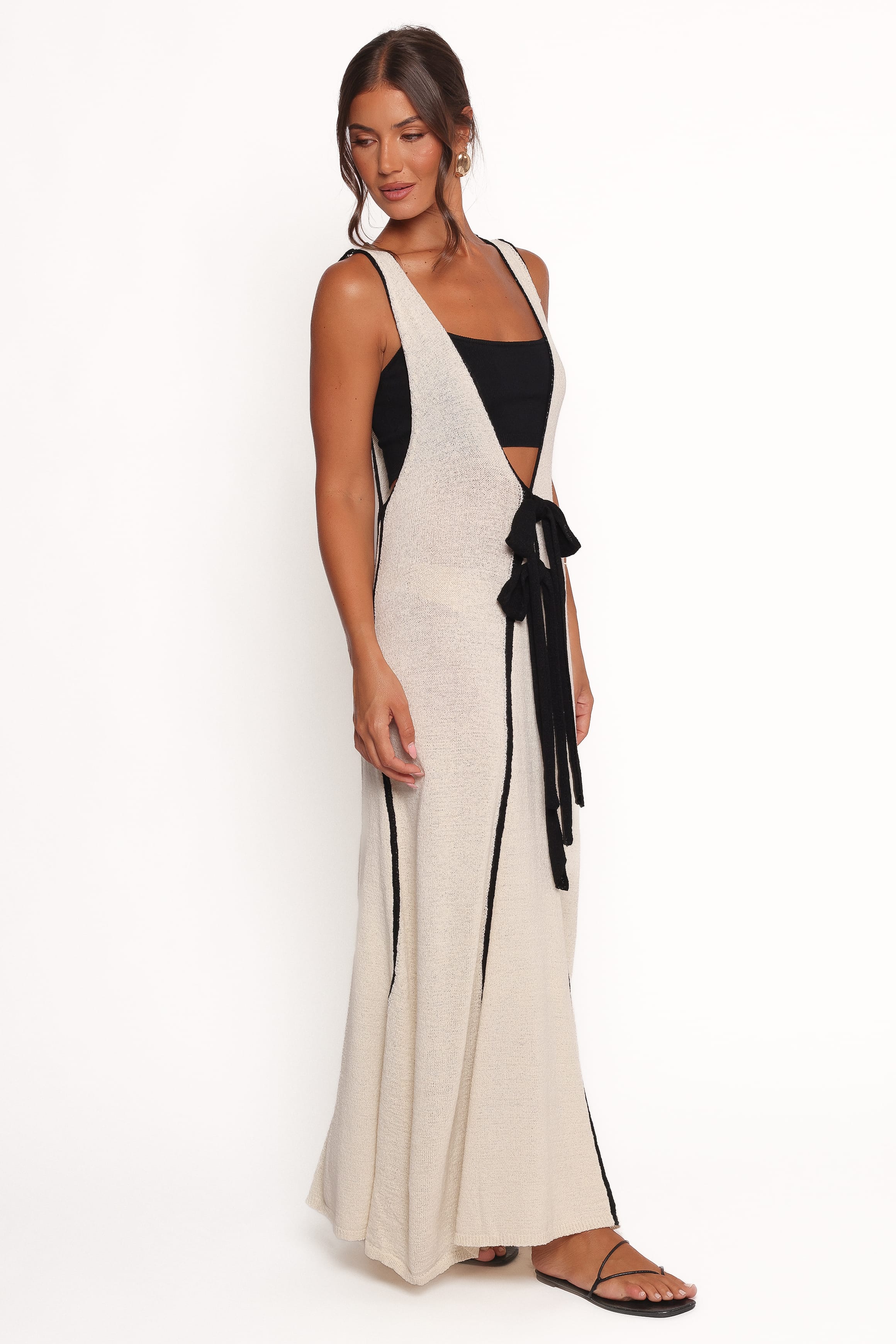 Draco Midi Dress - Cream
