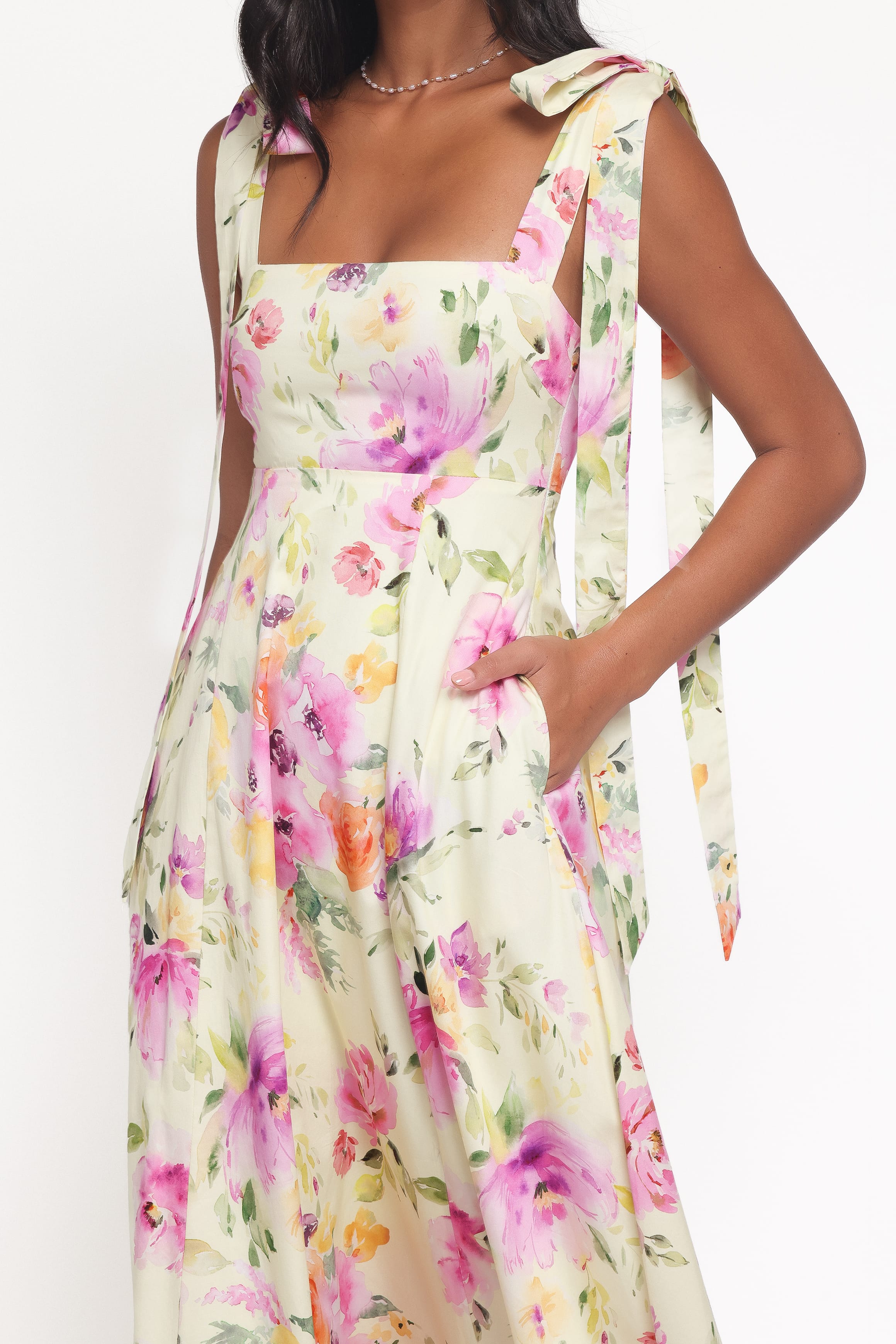 Ellody Maxi Dress - Yellow Petunia