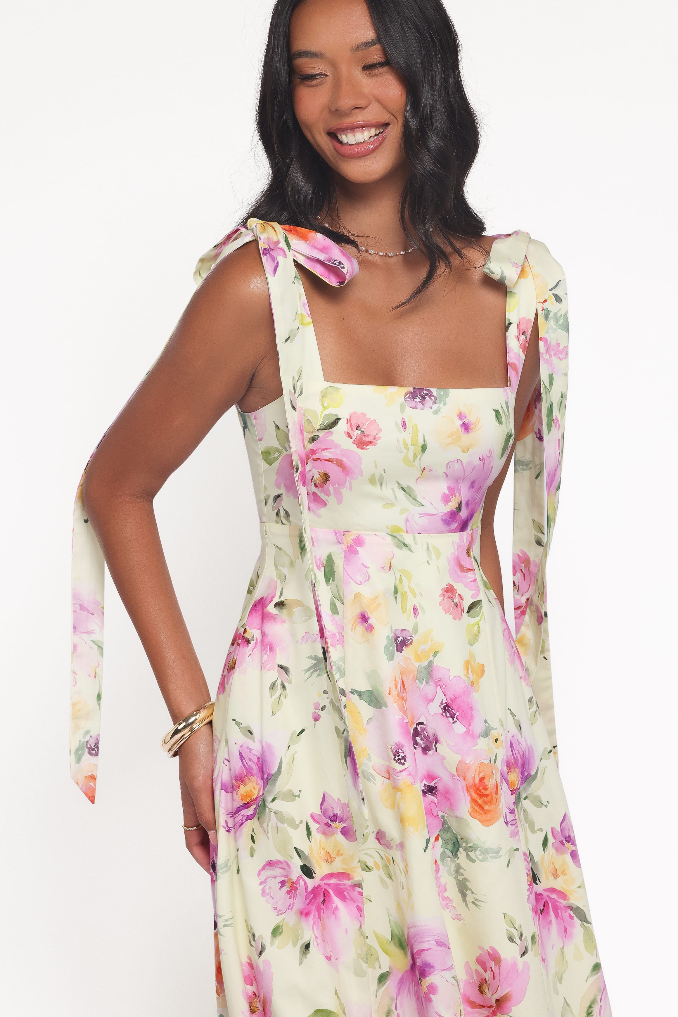 Ellody Maxi Dress - Yellow Petunia